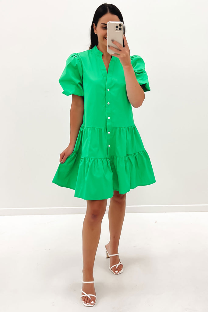 Taylor Mini Dress Green