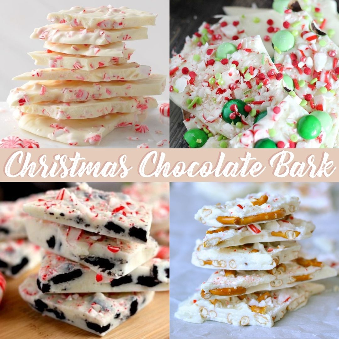 Festive Christmas Chocolate Bark 😍🎄