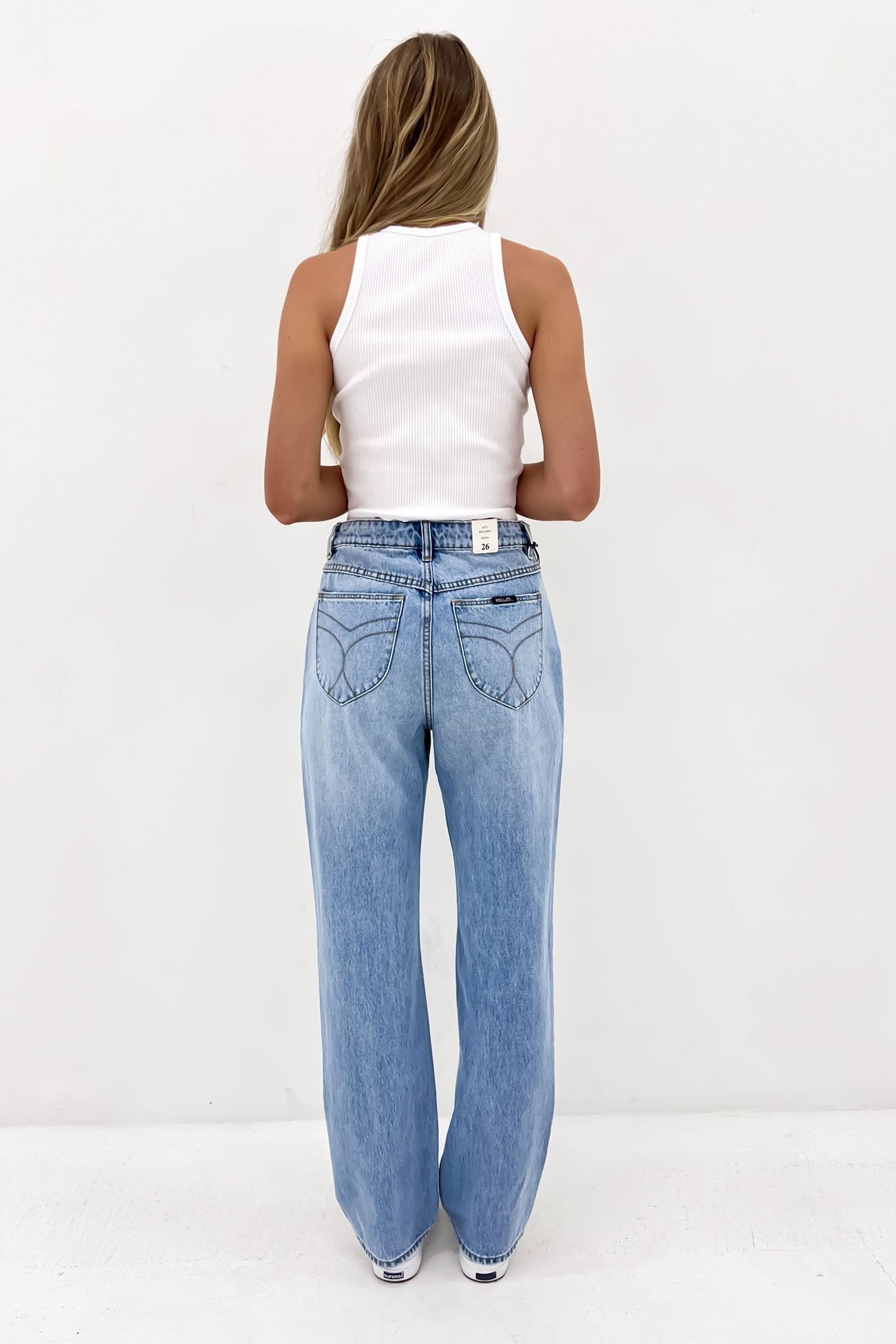 90s Relaxed Jean Faded Blue