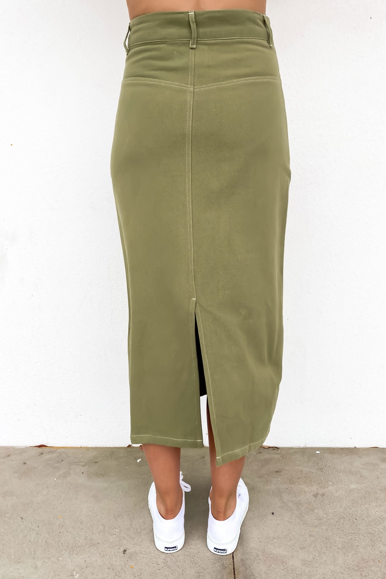 Abbie Skirt Khaki