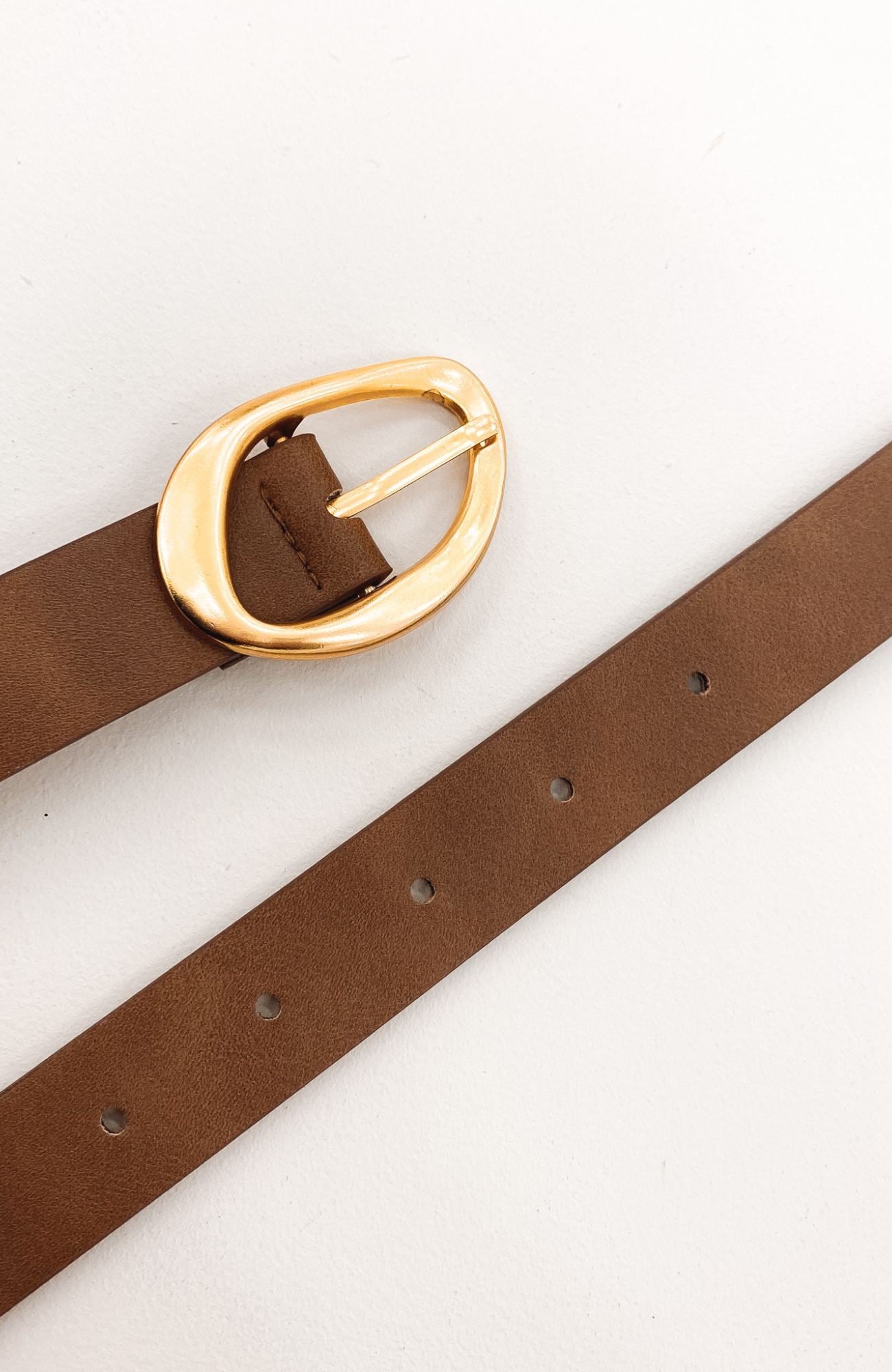 Jada Belt Brown Gold