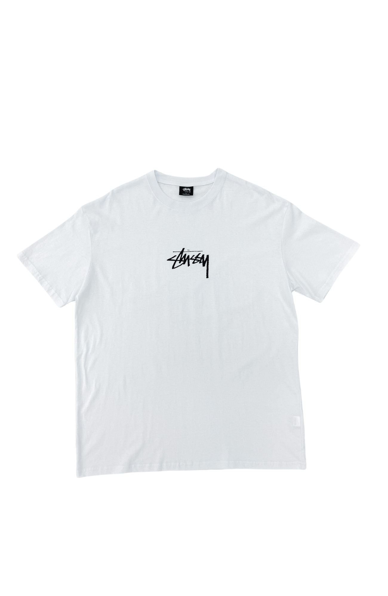 Stock Chest Short Sleeve Tee White