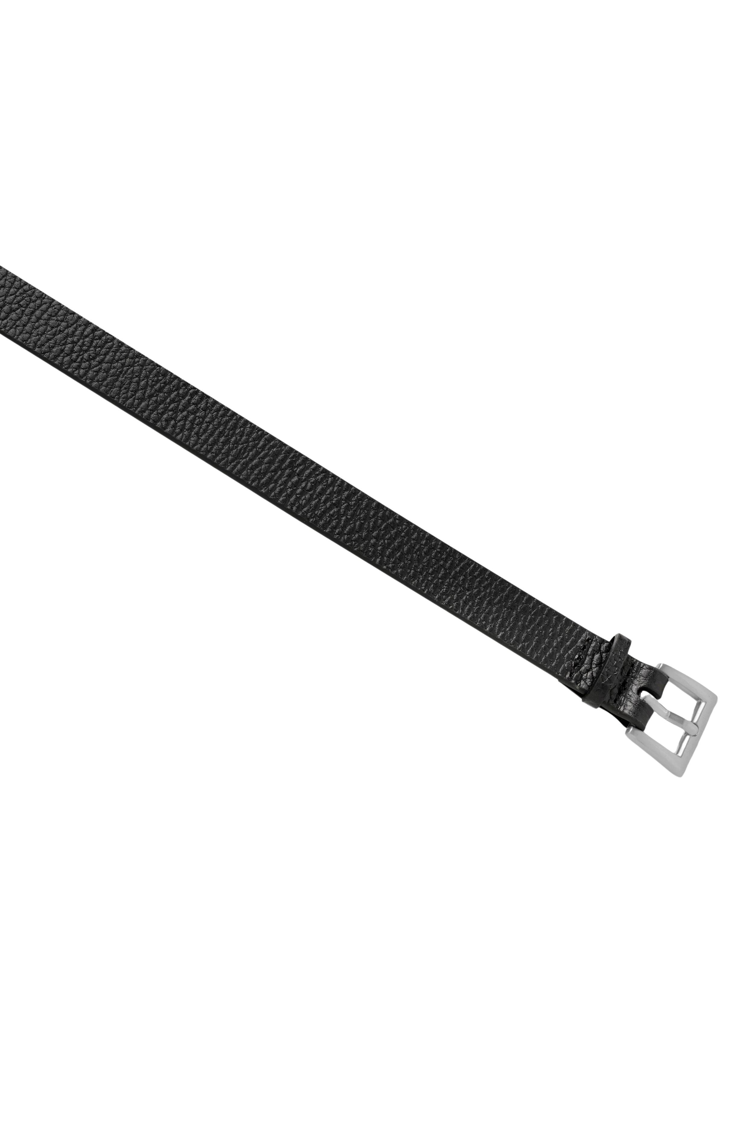 Part Of Me Belt Black Silver