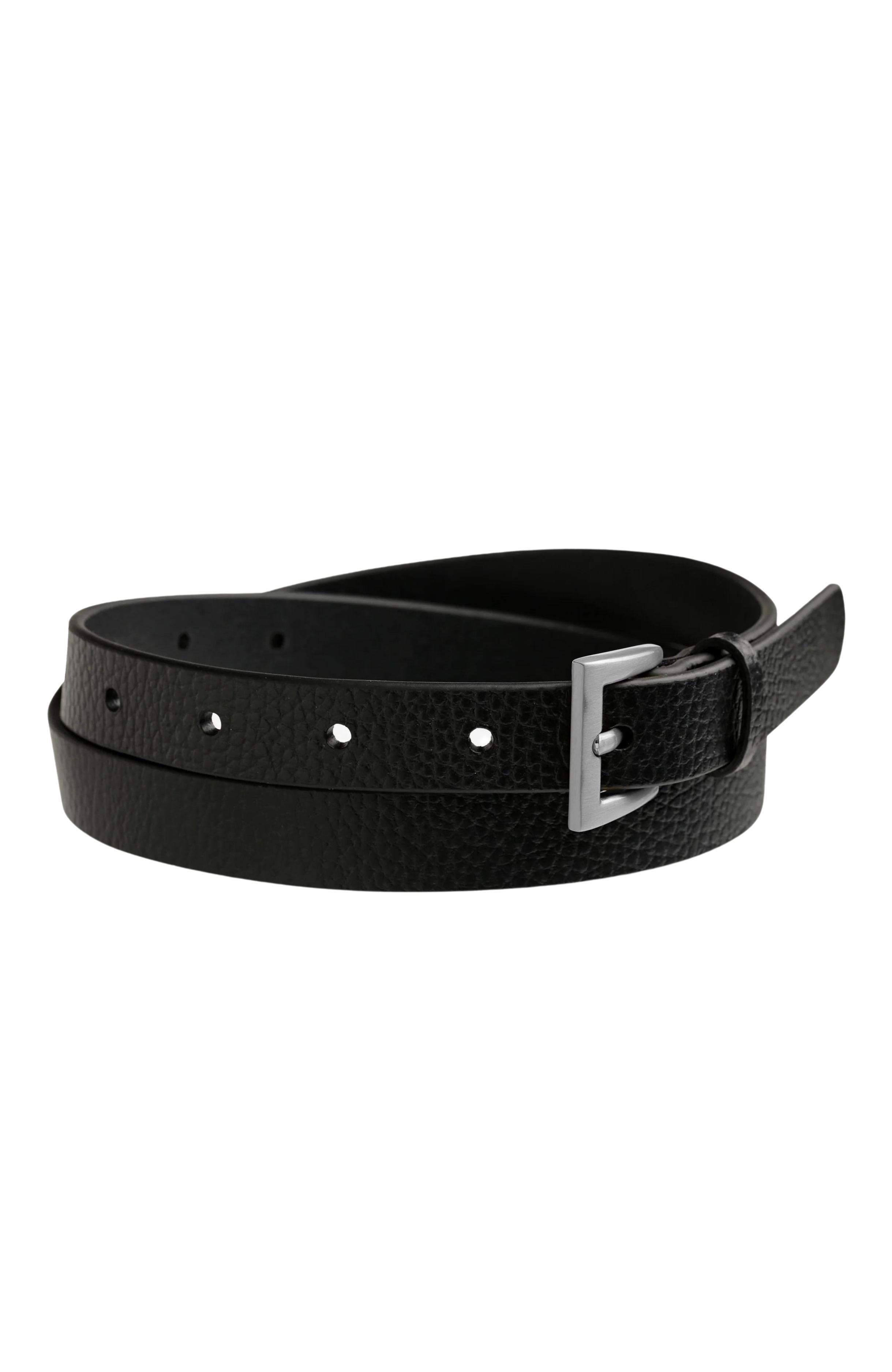 Part Of Me Belt Black Silver