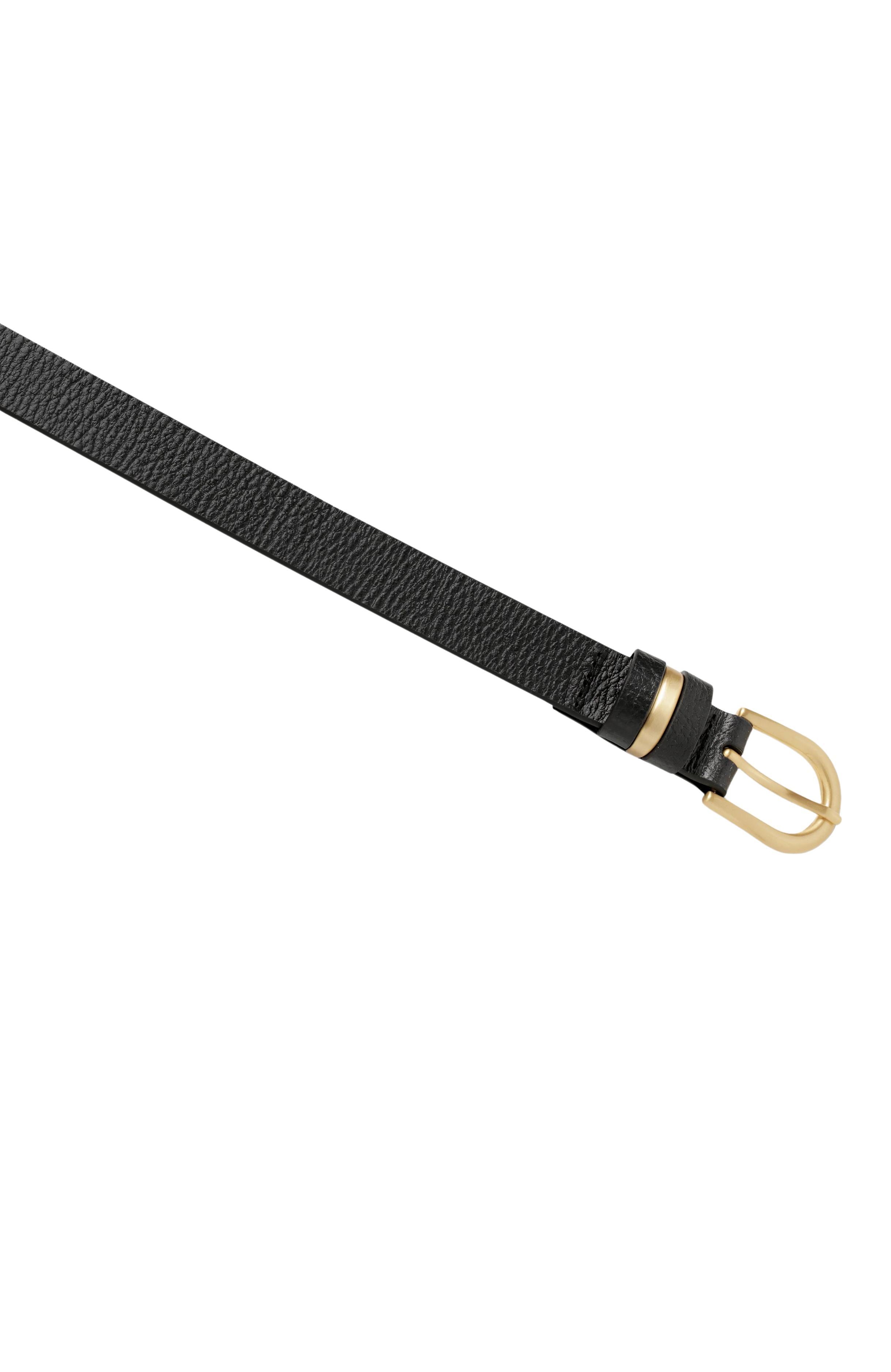 Over And Over Belt Black Gold