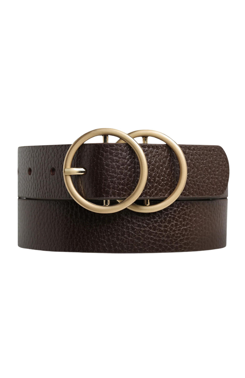 Mislaid Belt Choc Gold