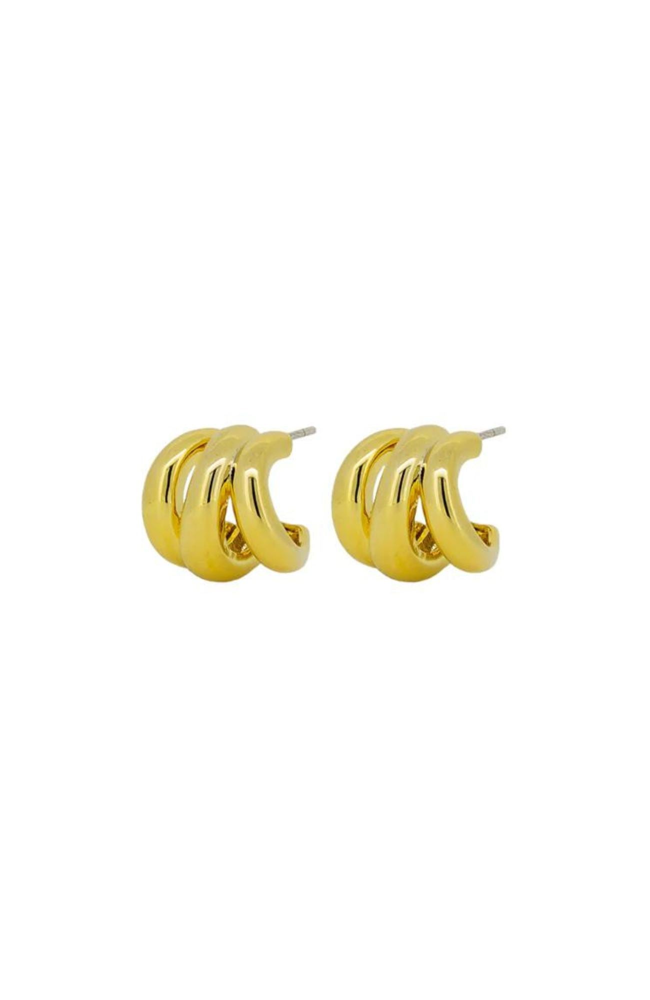 Sol Earrings Gold