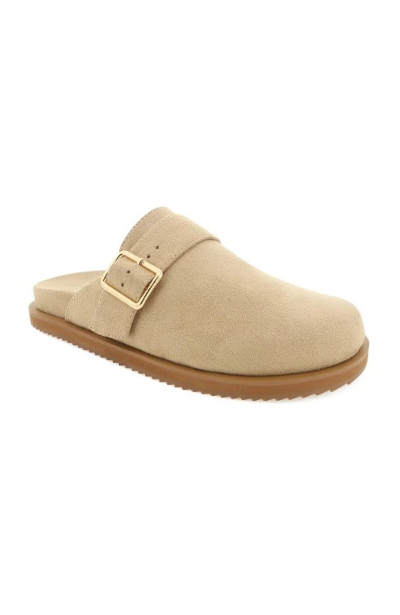 Orlin Clog Desert Suede