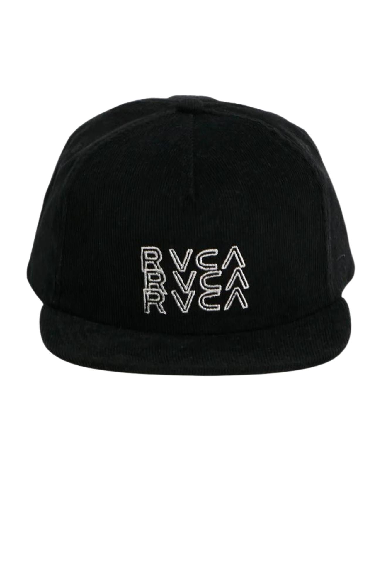 Stacked Snapback Washed Black