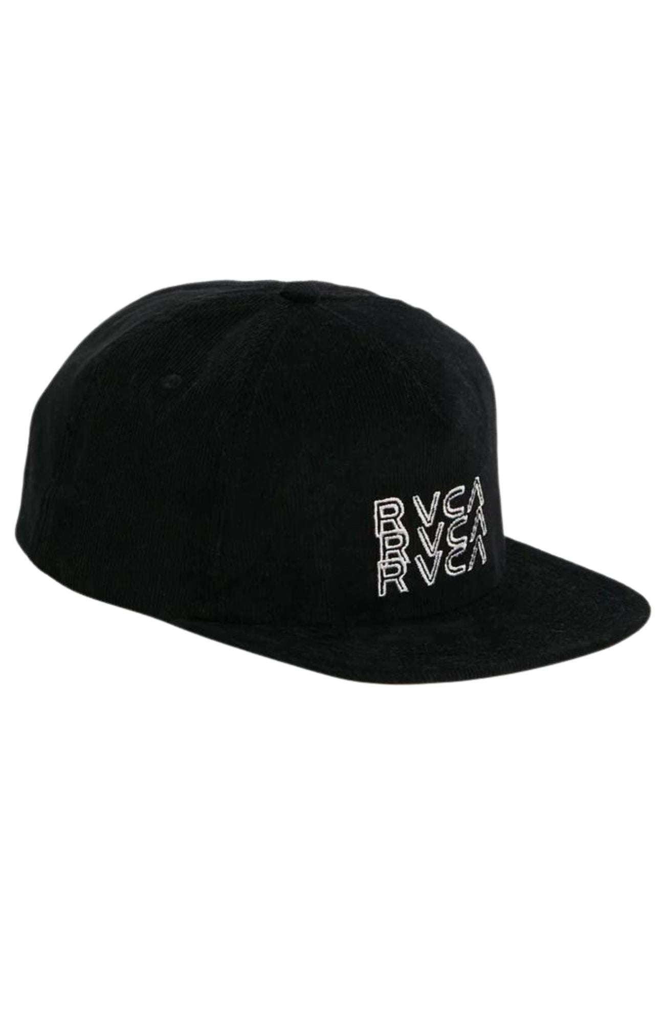 Stacked Snapback Washed Black