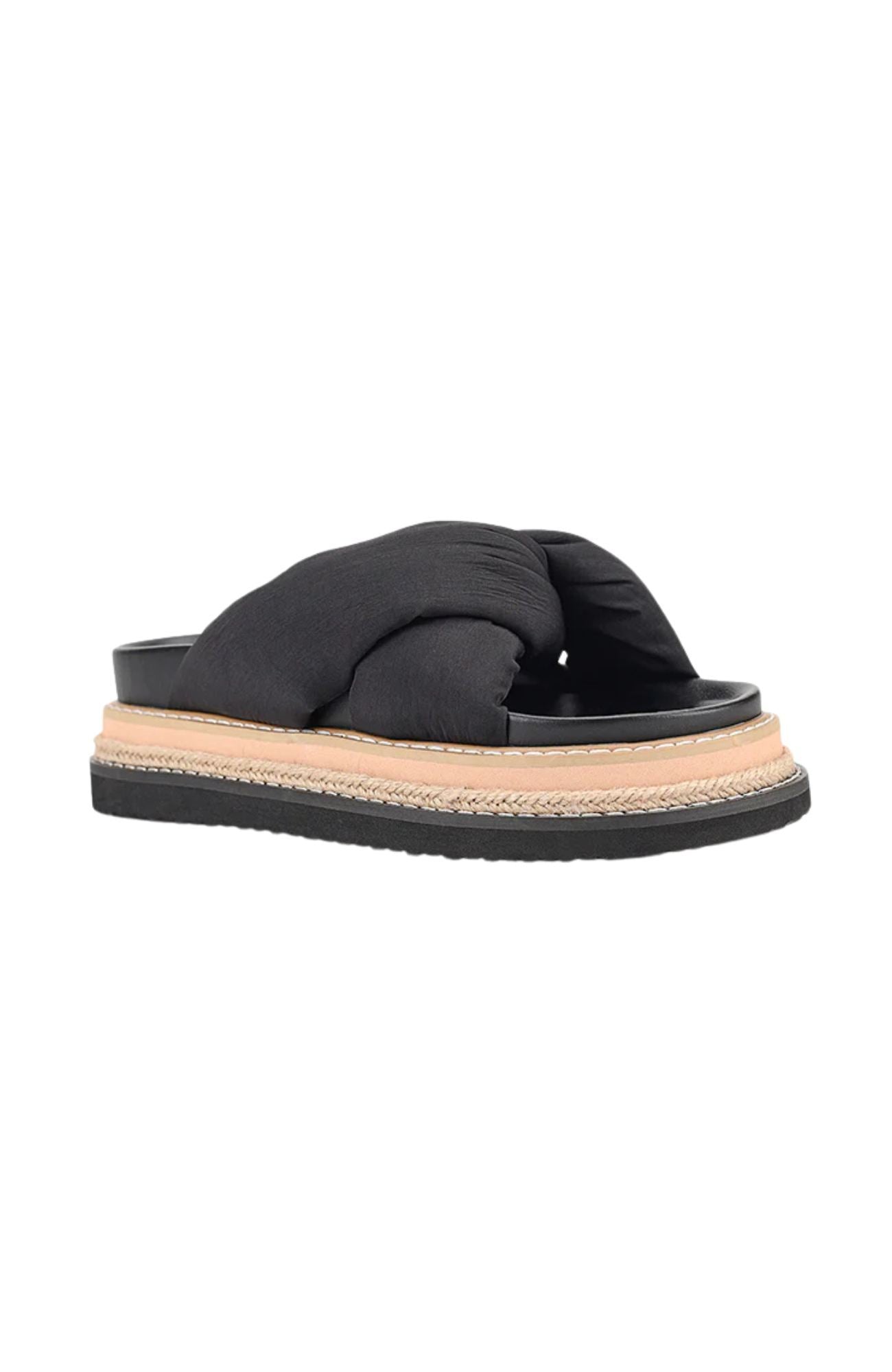 Thames Flatform Slides Black