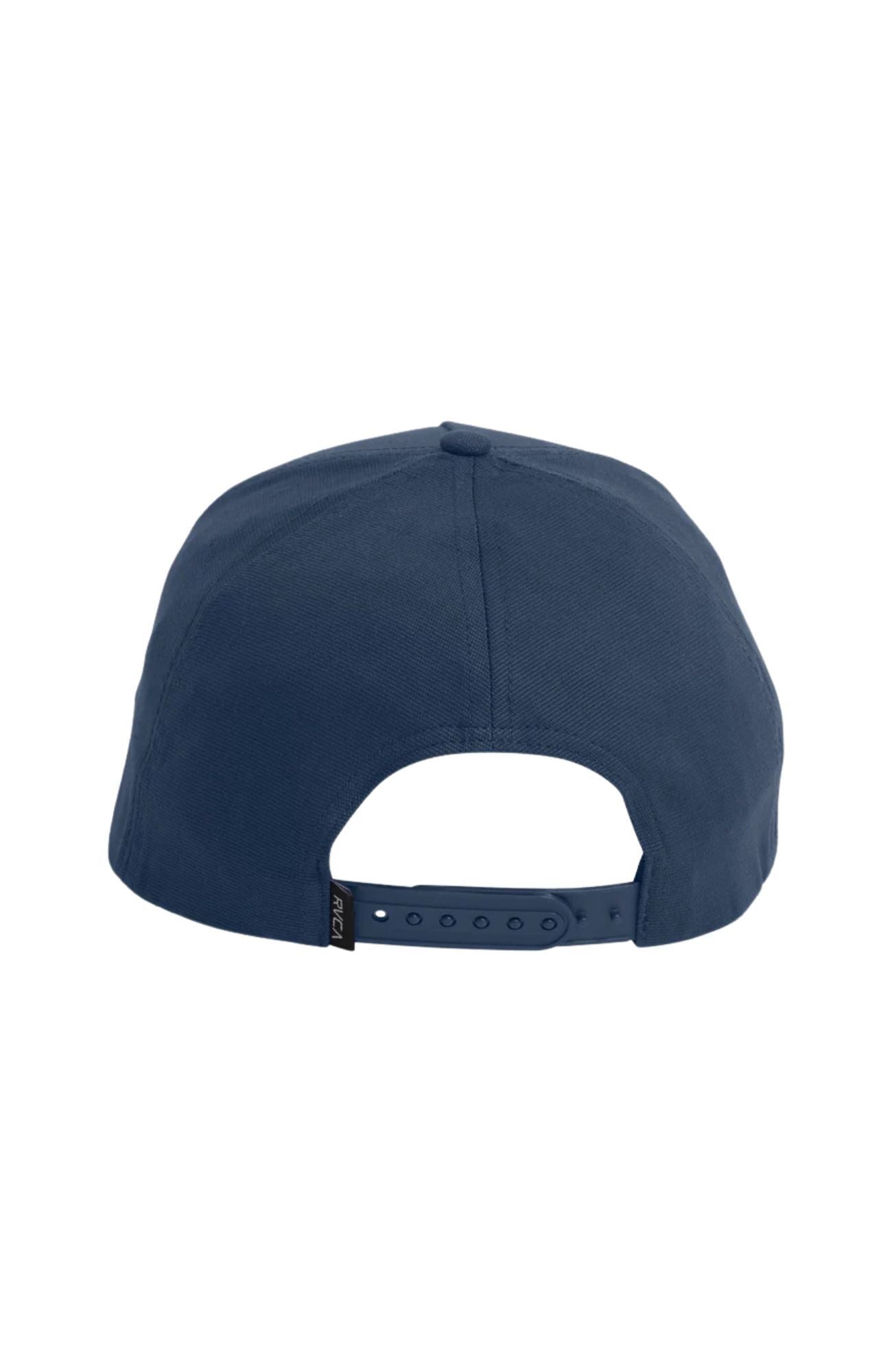 RVCA Suds Pinched Snapback Dark Denim