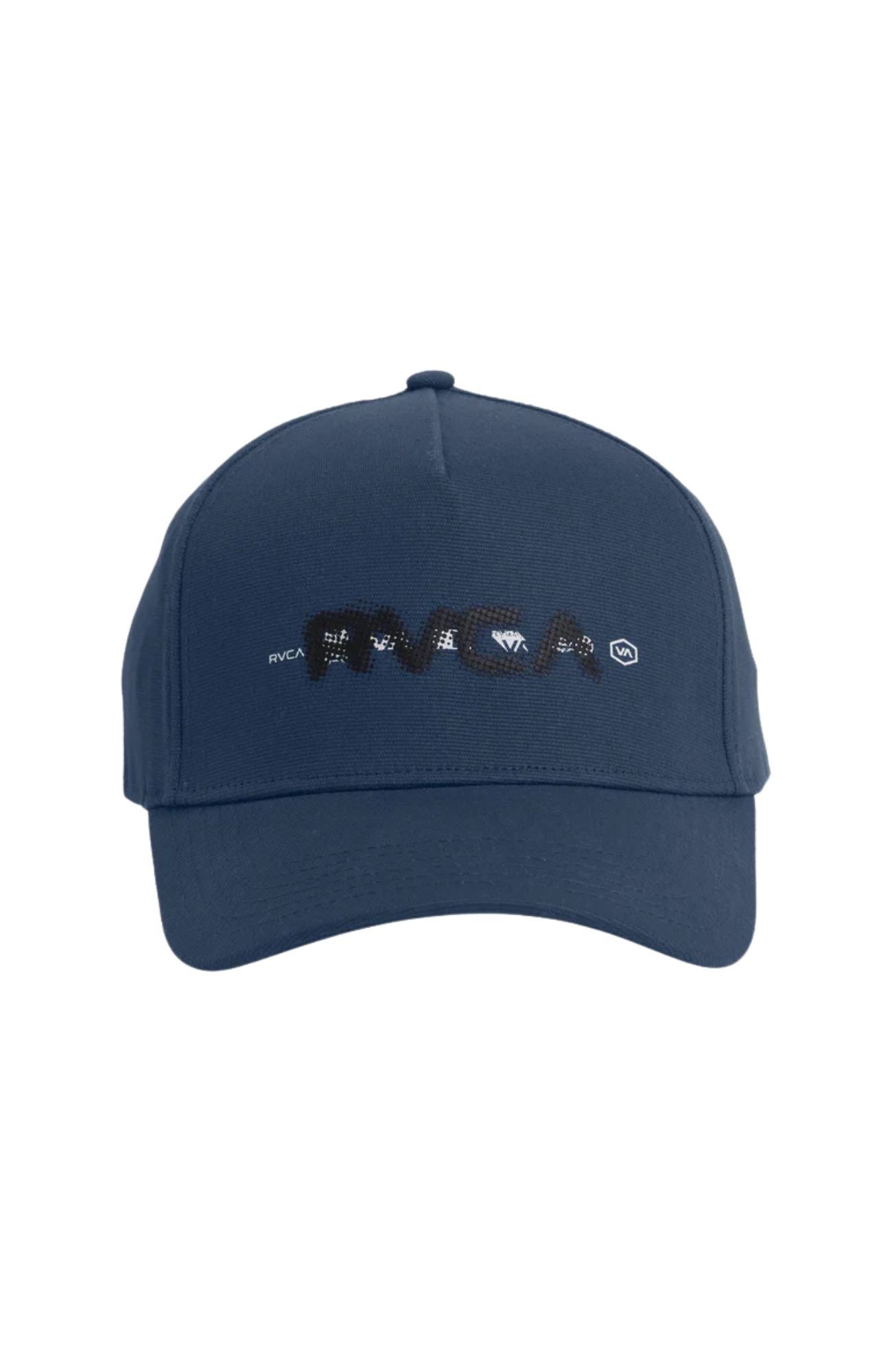 RVCA Suds Pinched Snapback Dark Denim