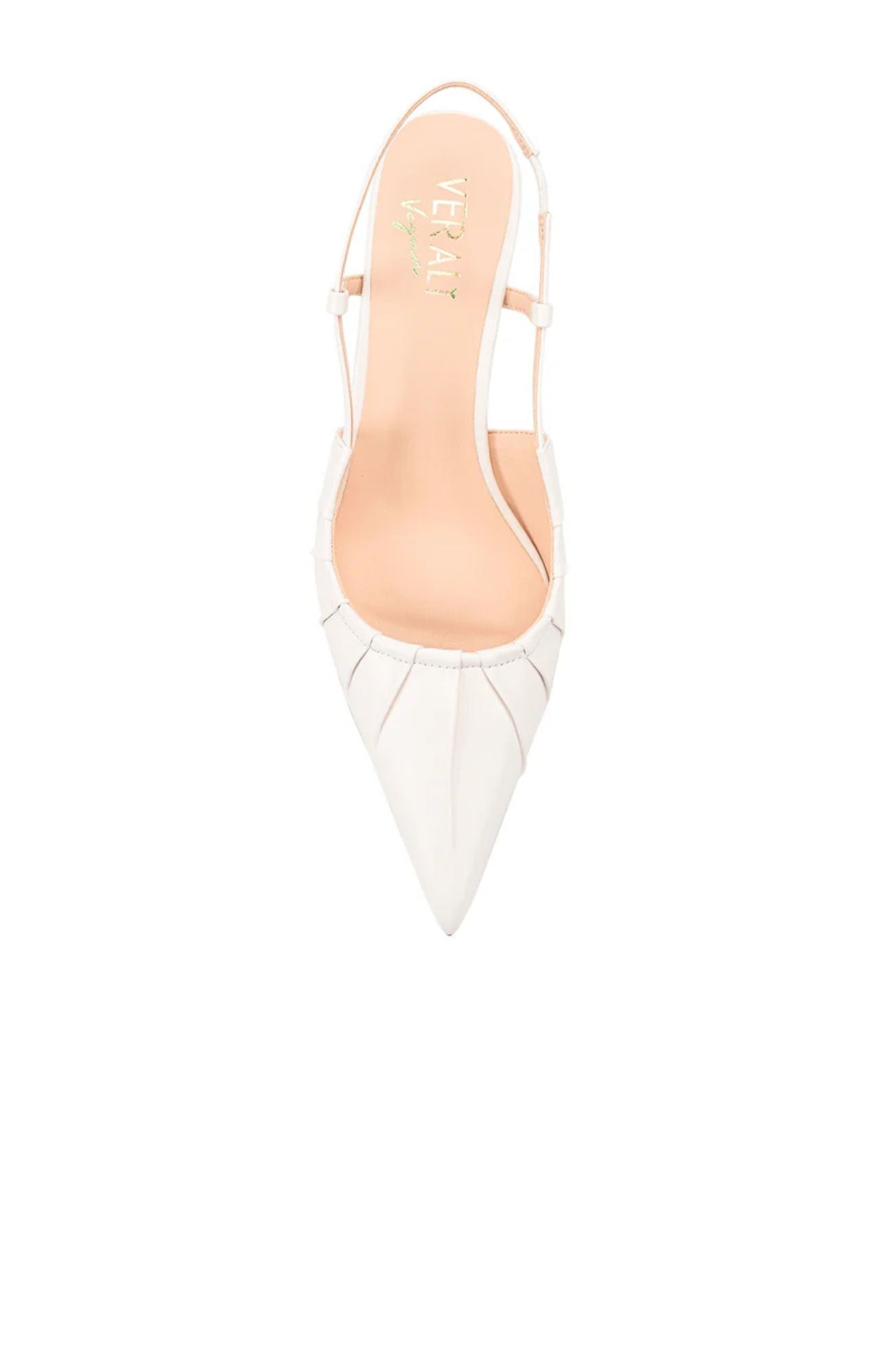 Lucius Slingback Kitten Heels Chalk