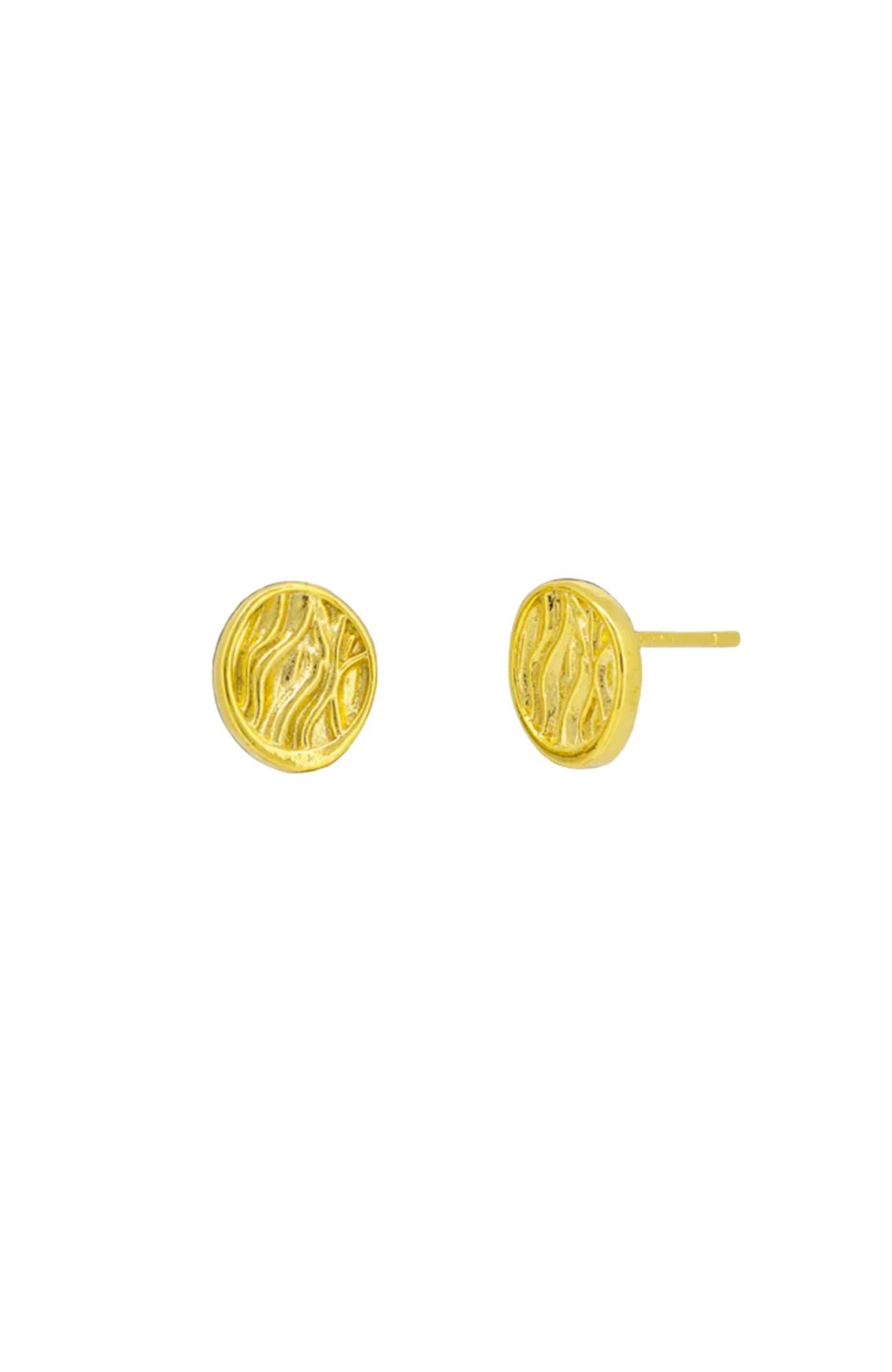 Citron Studs Gold