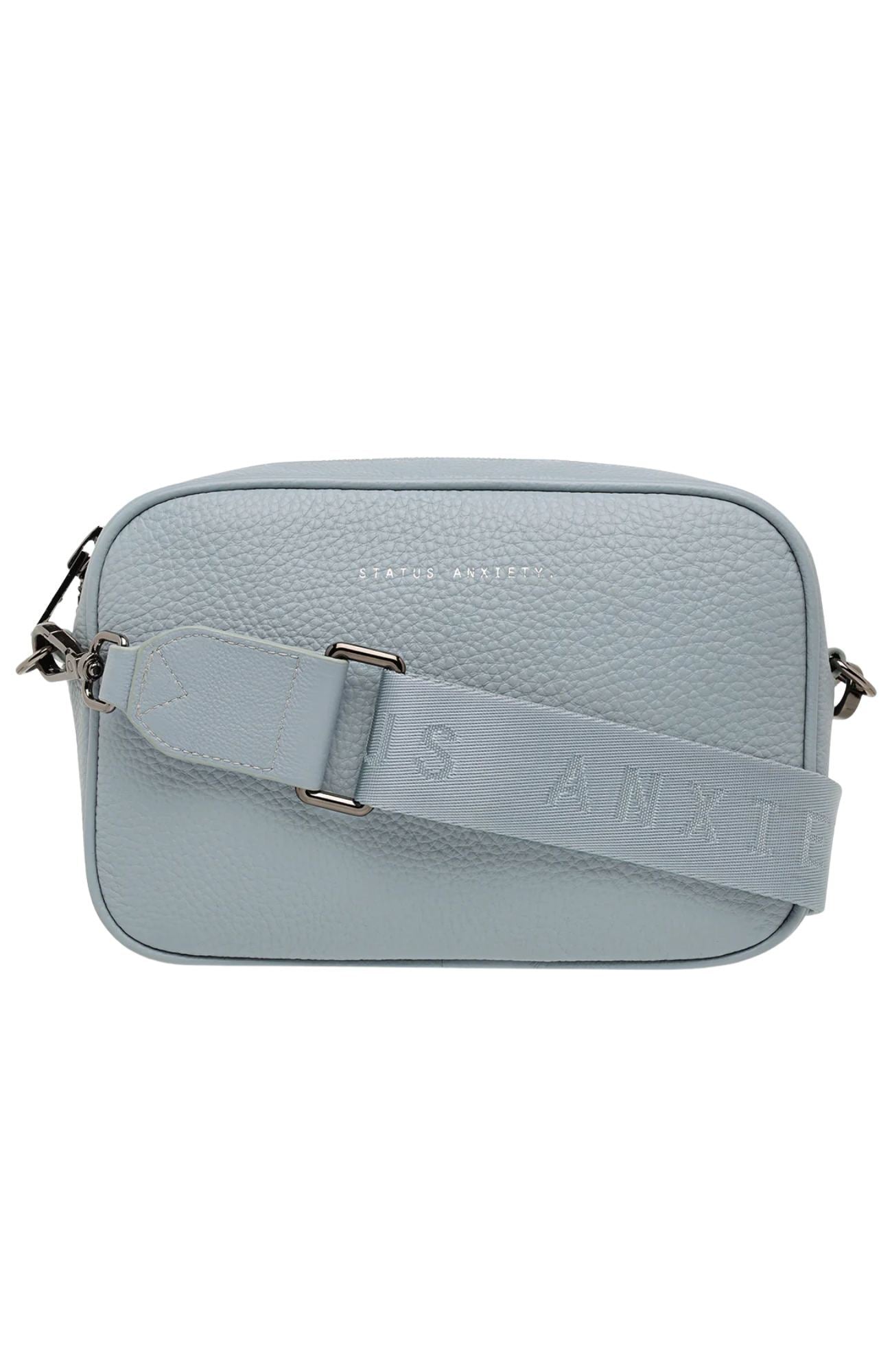 Plunder Bag With Webbed Strap Powder Blue