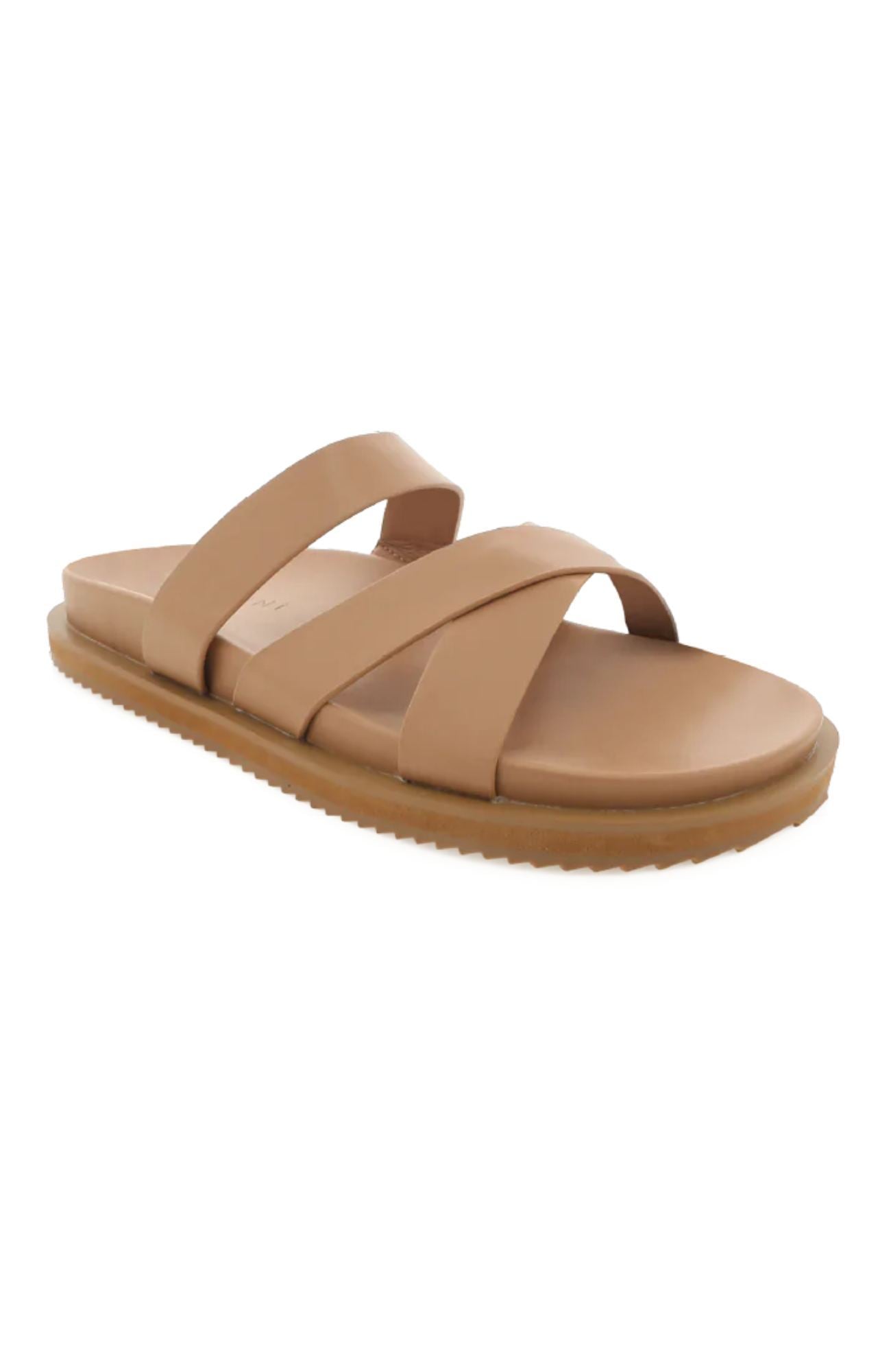 Teddi Sandal Dark Sand