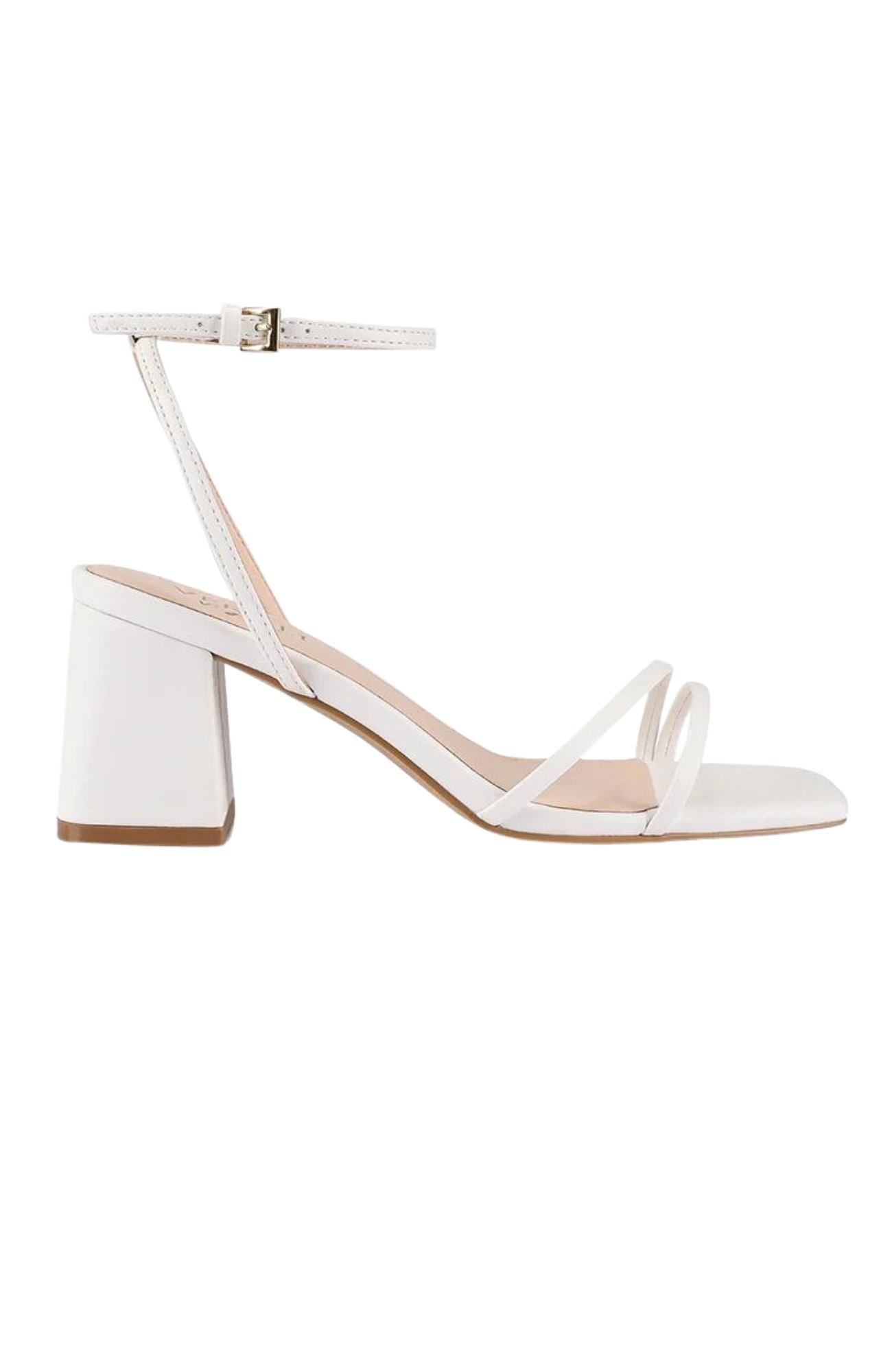 Stevie Block Heel Sandal Chalk