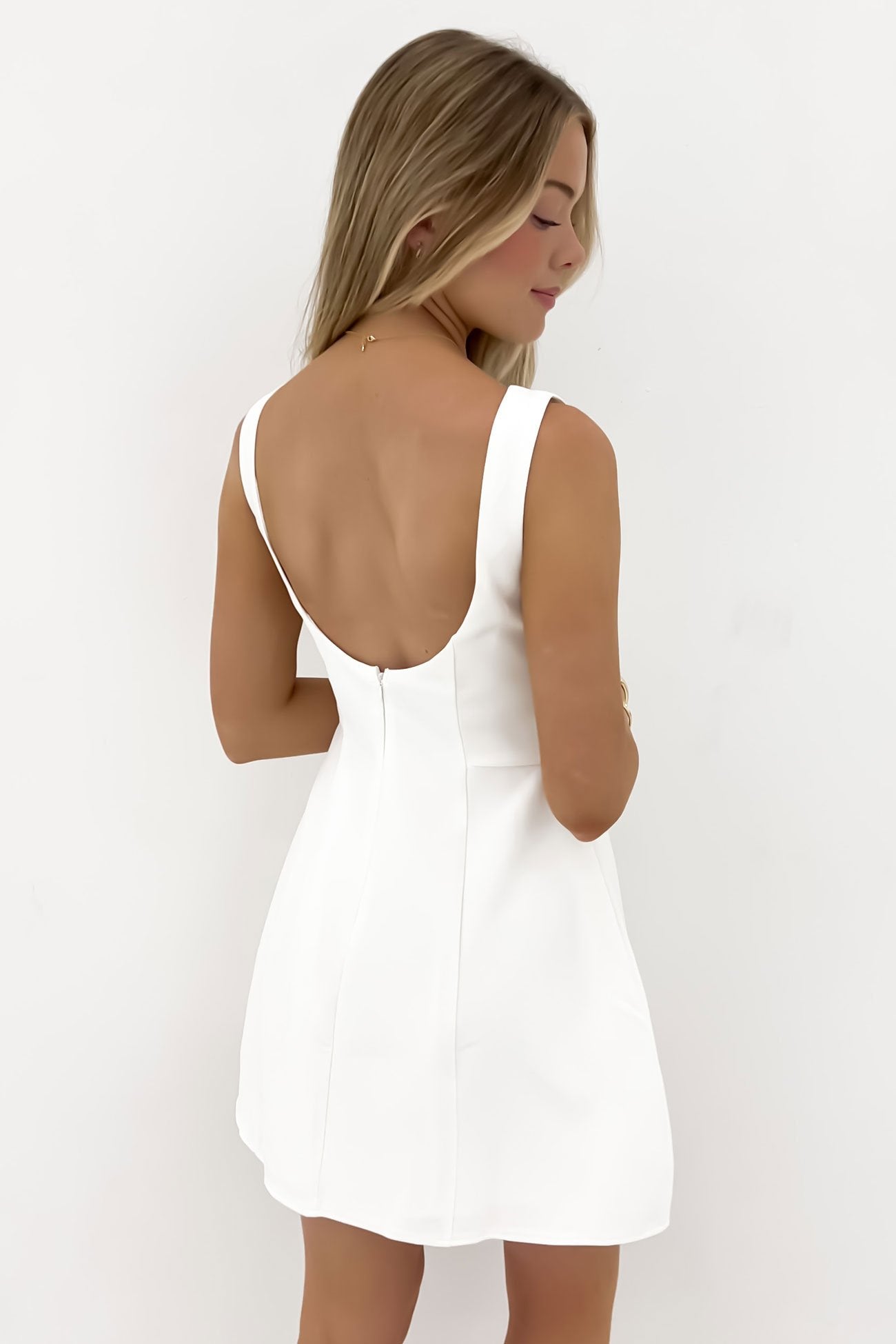 Alix Mini Dress White