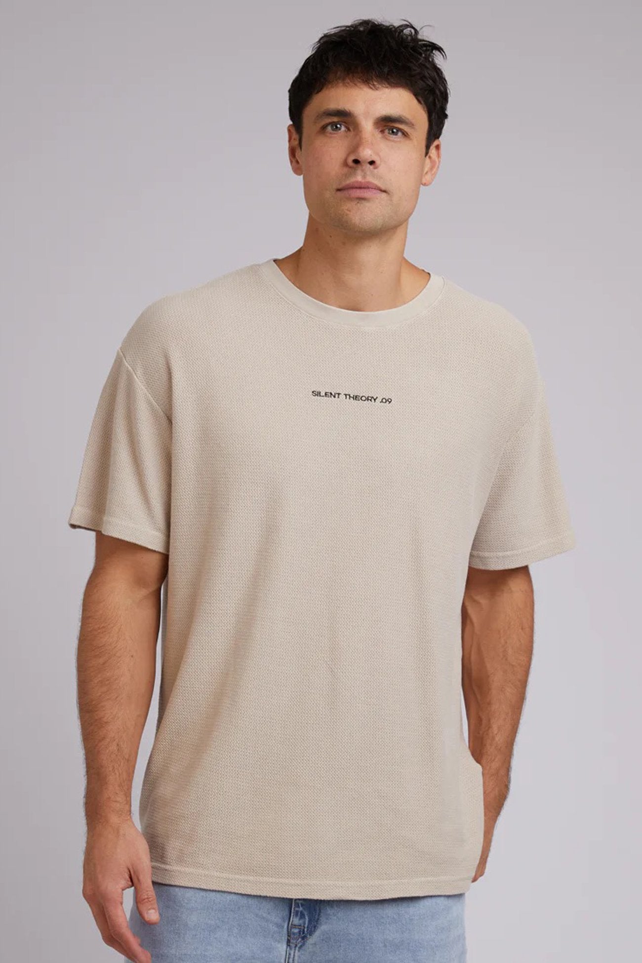 All Day Logo Tee Beige