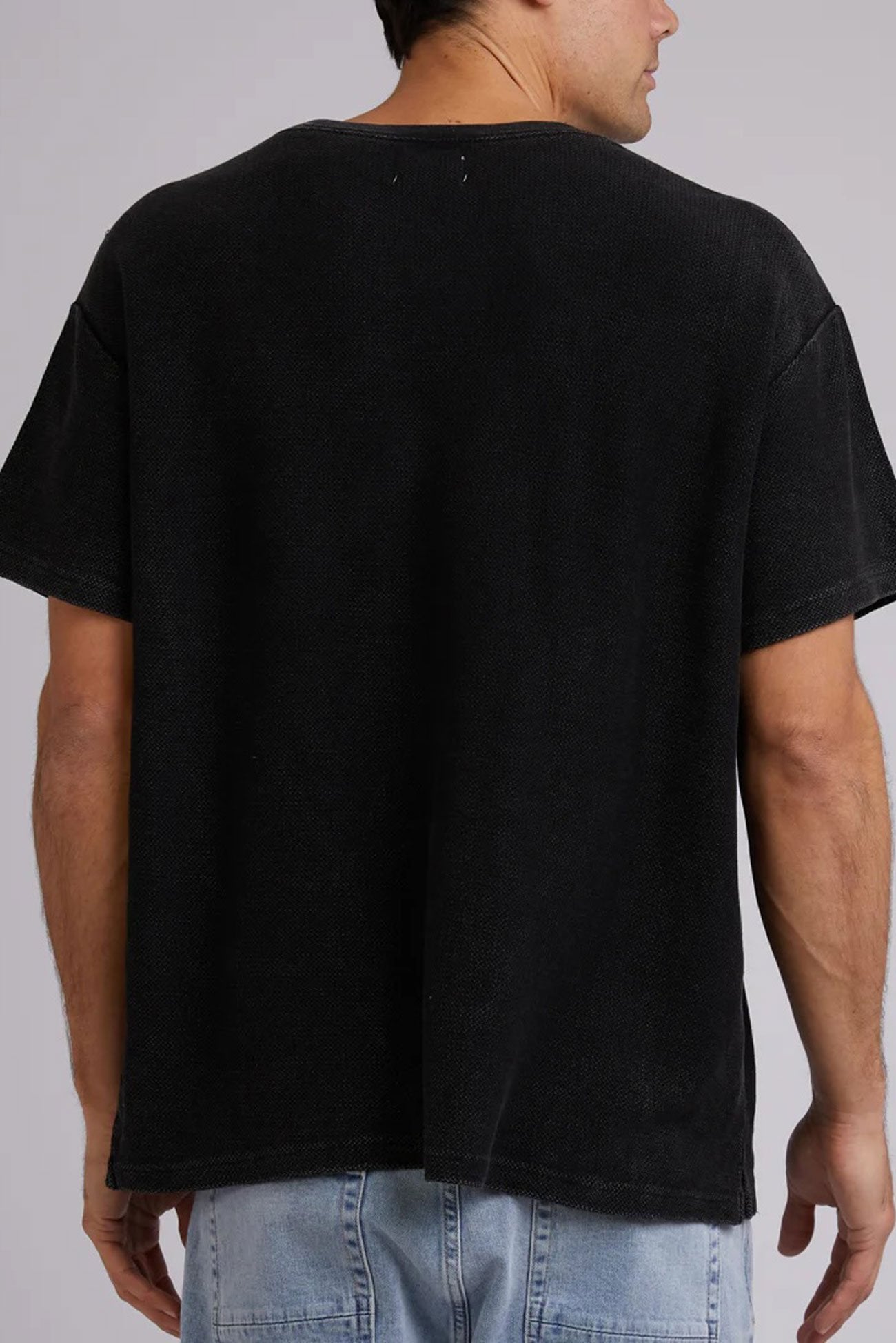 All Day Logo Tee Washed Black