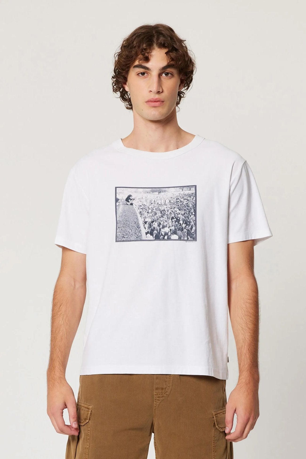 Angus Classic Tee White