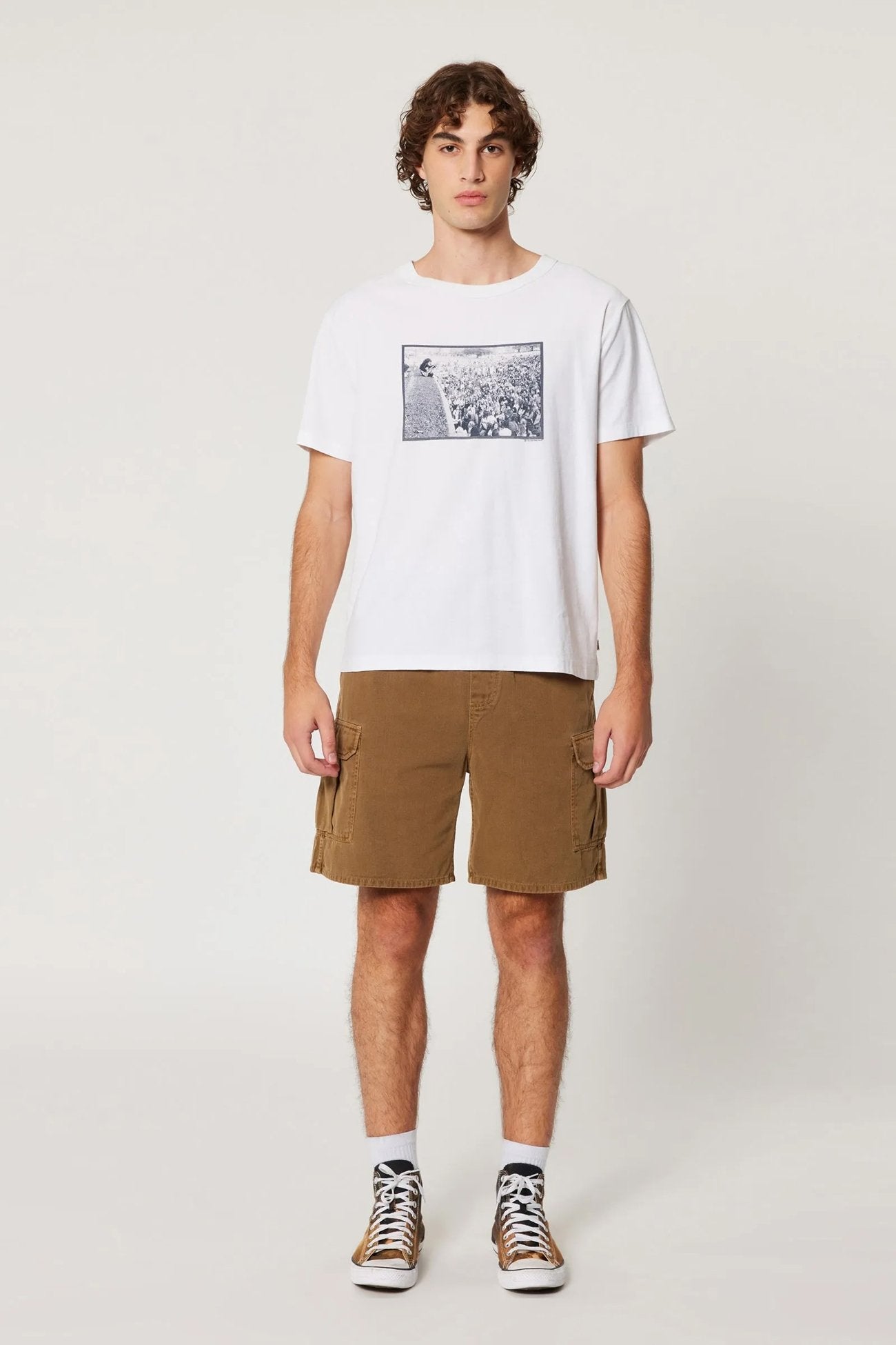 Angus Classic Tee White