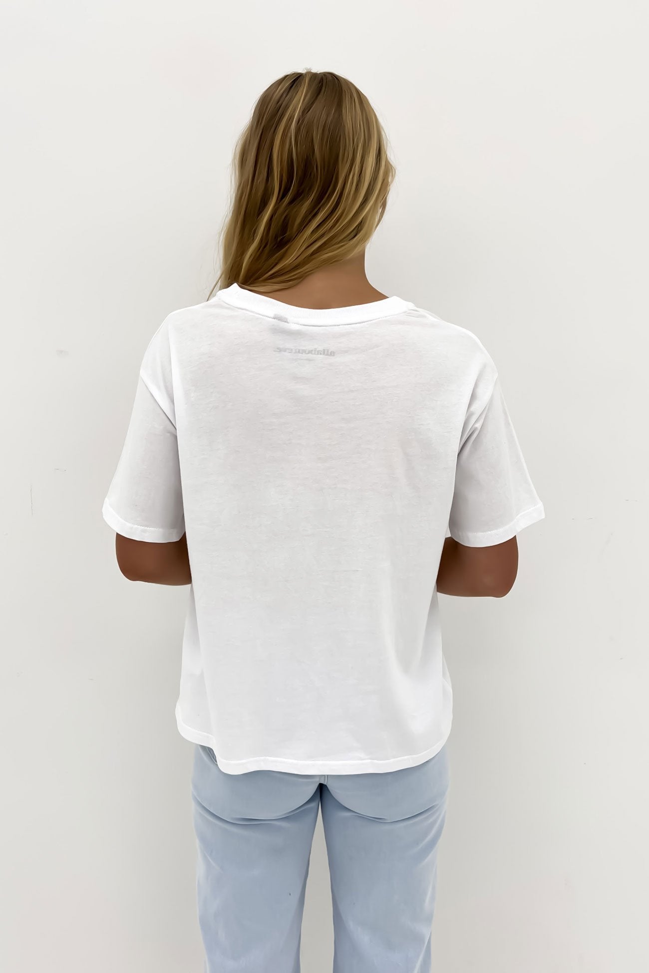 Arcadia Boyfriend Tee White