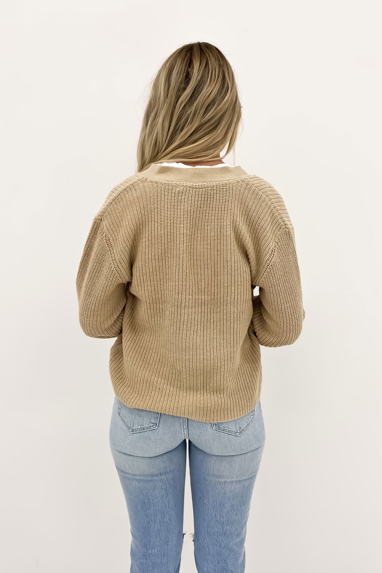 Arlo Knit Cardi Oatmeal