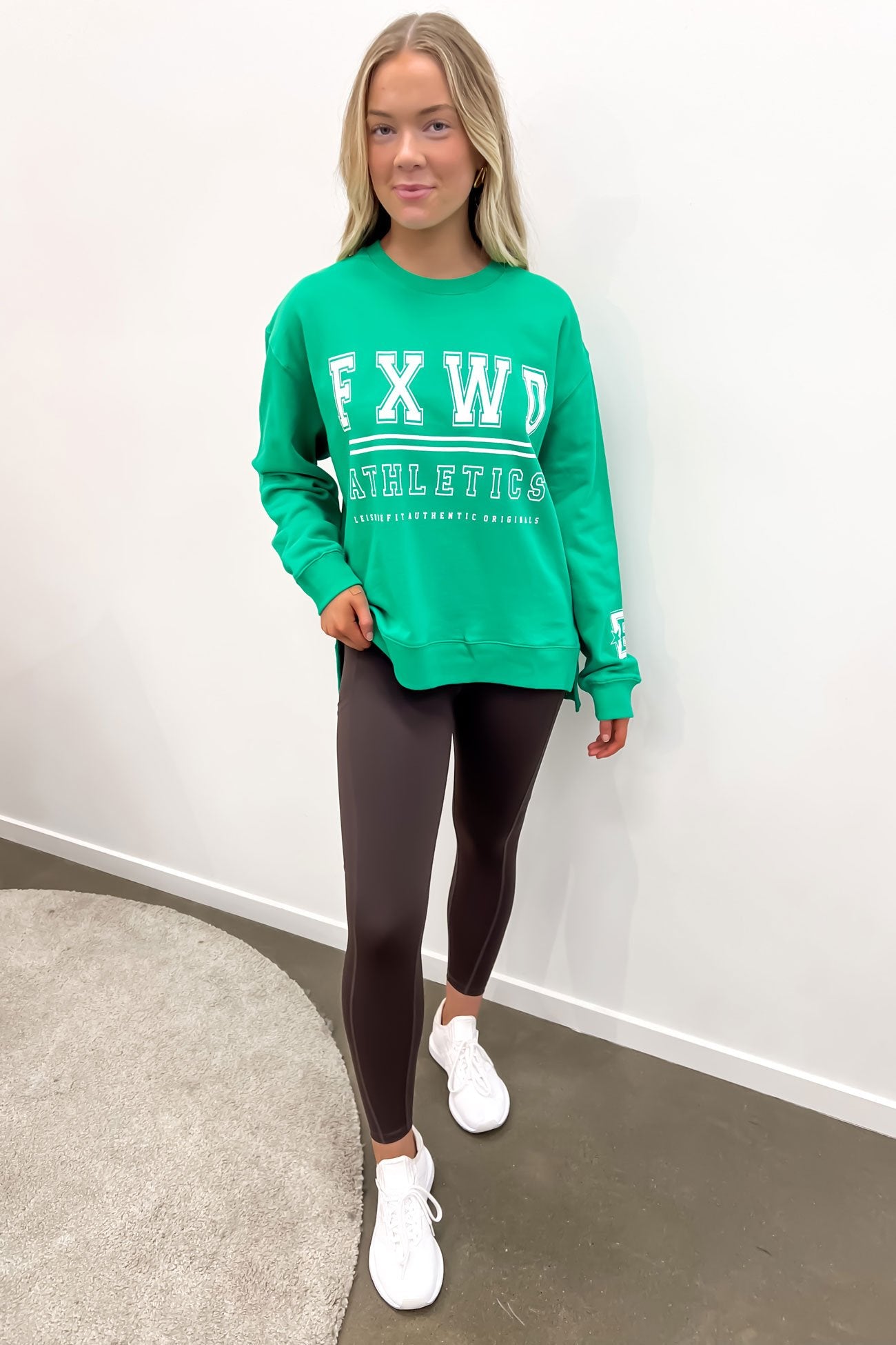 Athletics Crew Green