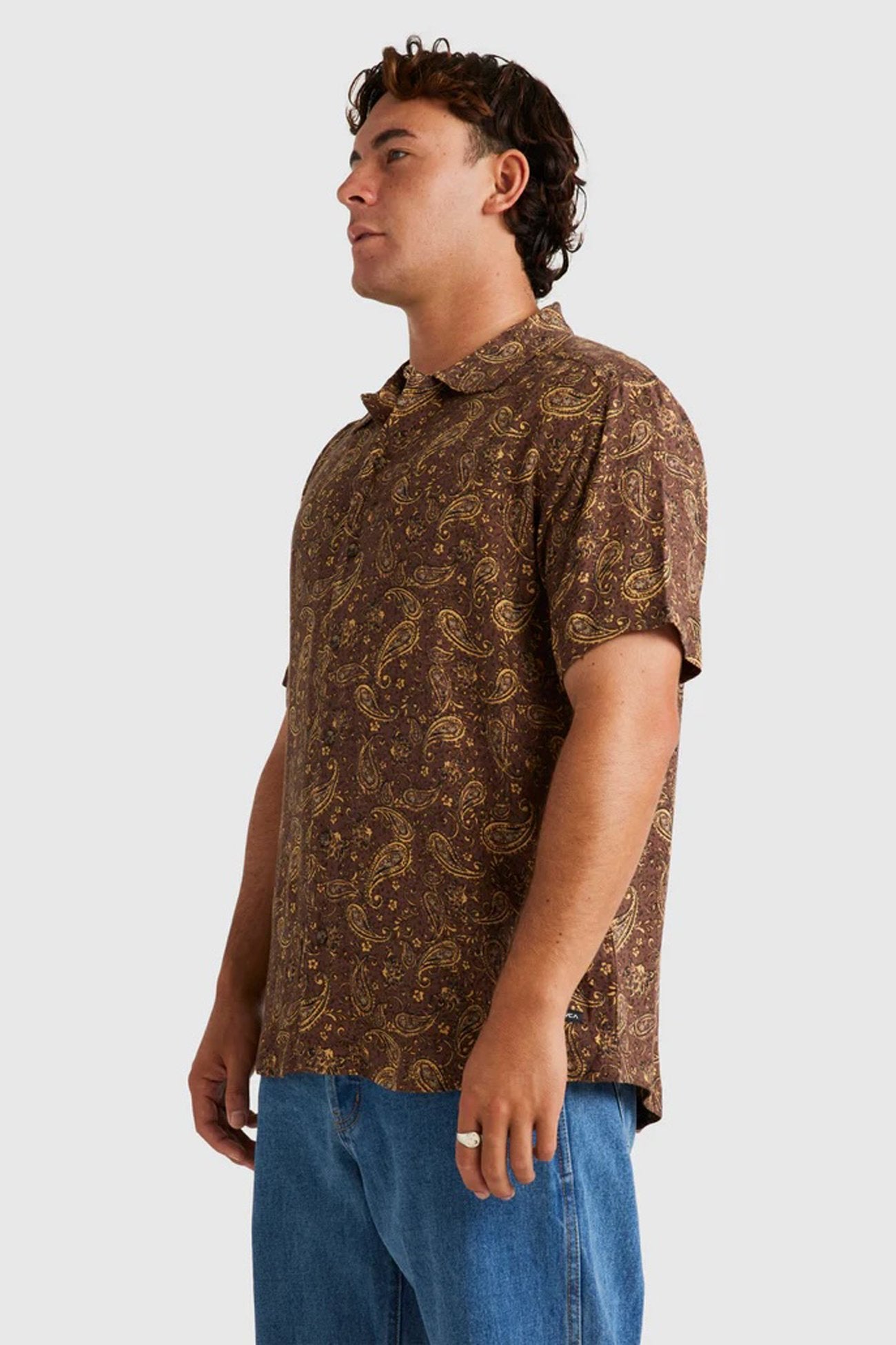 Atlas II Short Sleeve Shirt Plum