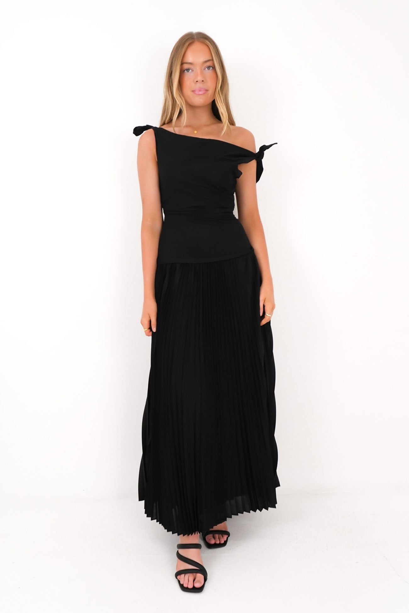 Augusta Maxi Dress Black