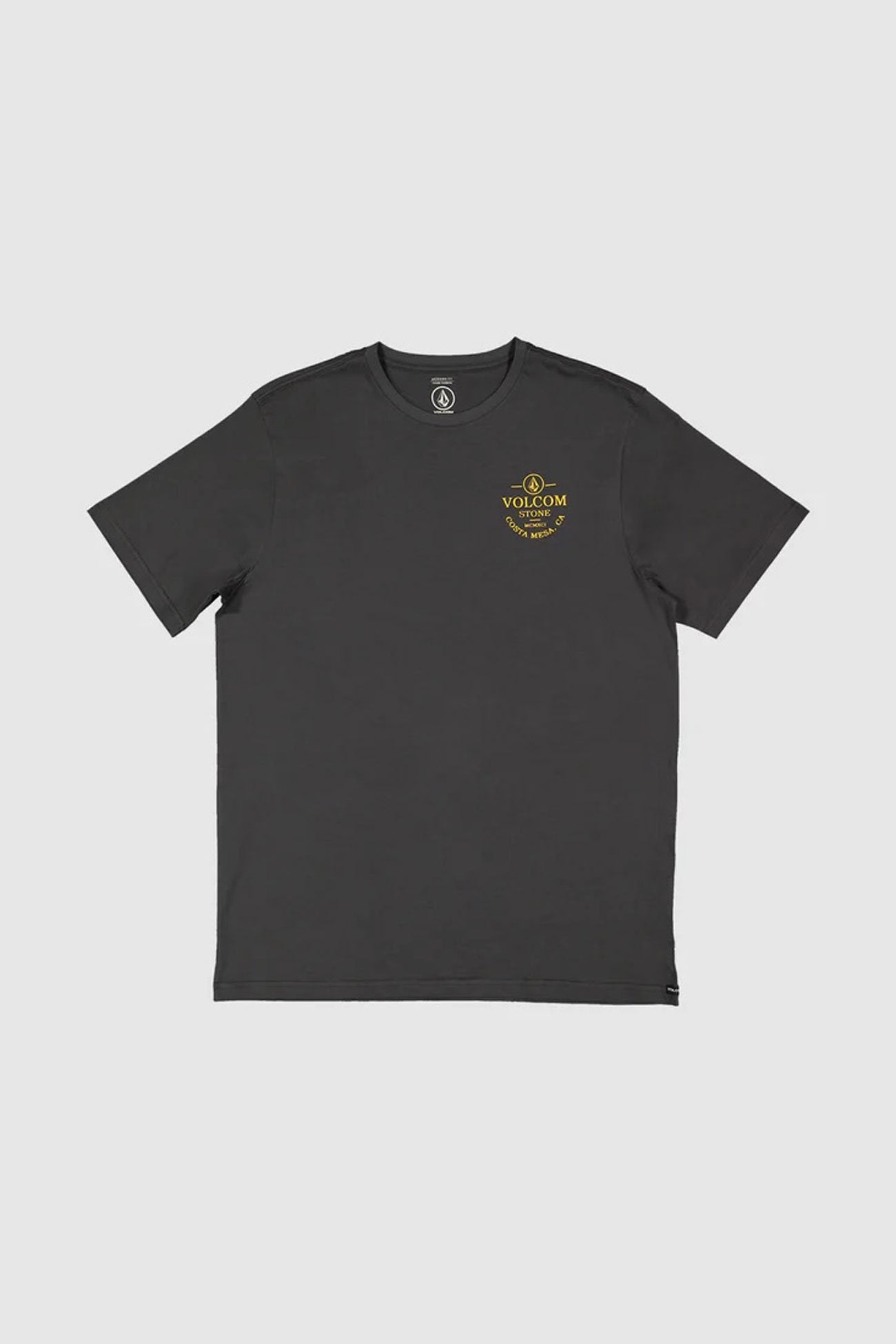 Aus Anchored Stone Standard Tee Asphalt Black