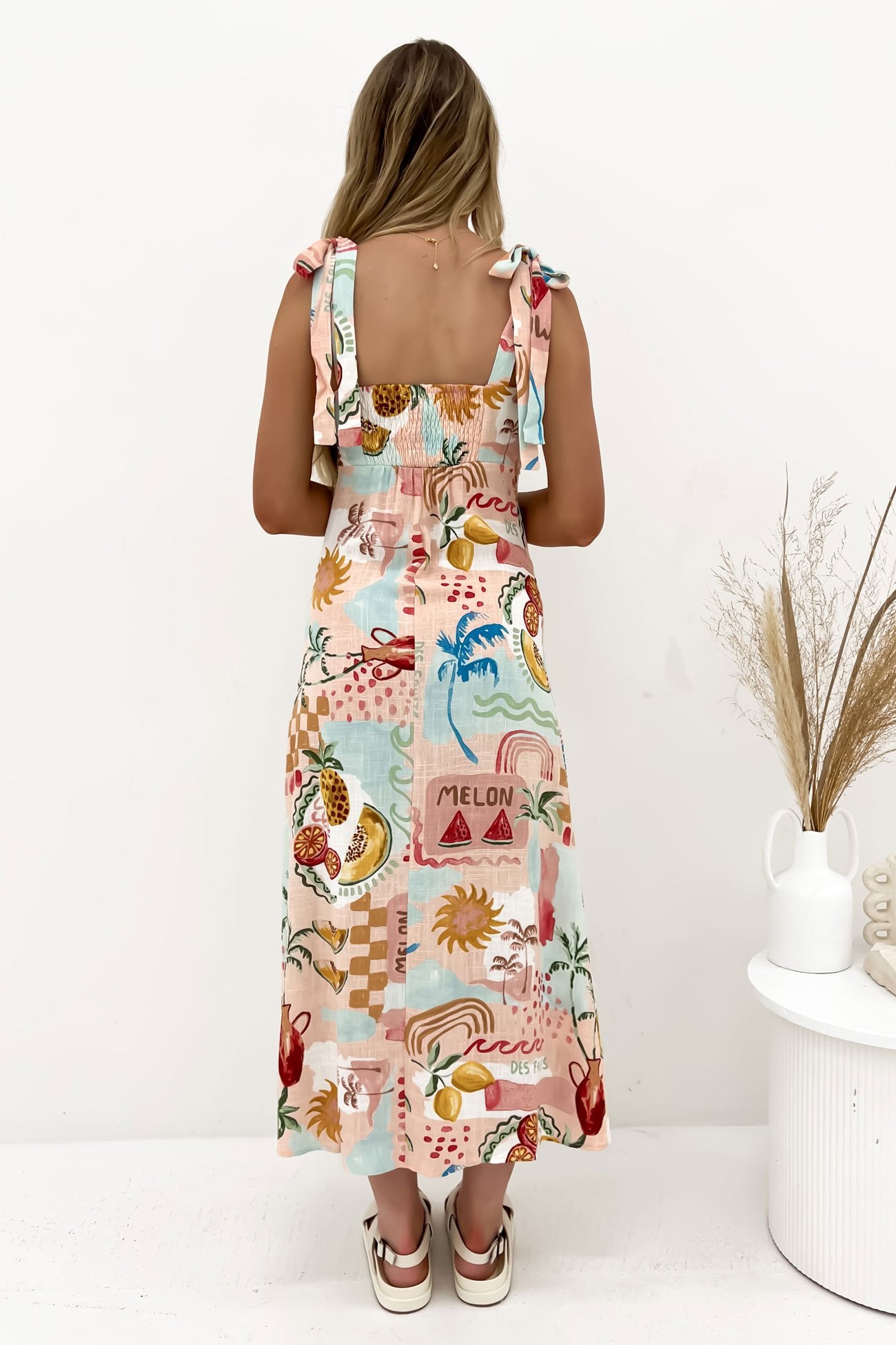 Avalynn Midi Dress Summer Haze