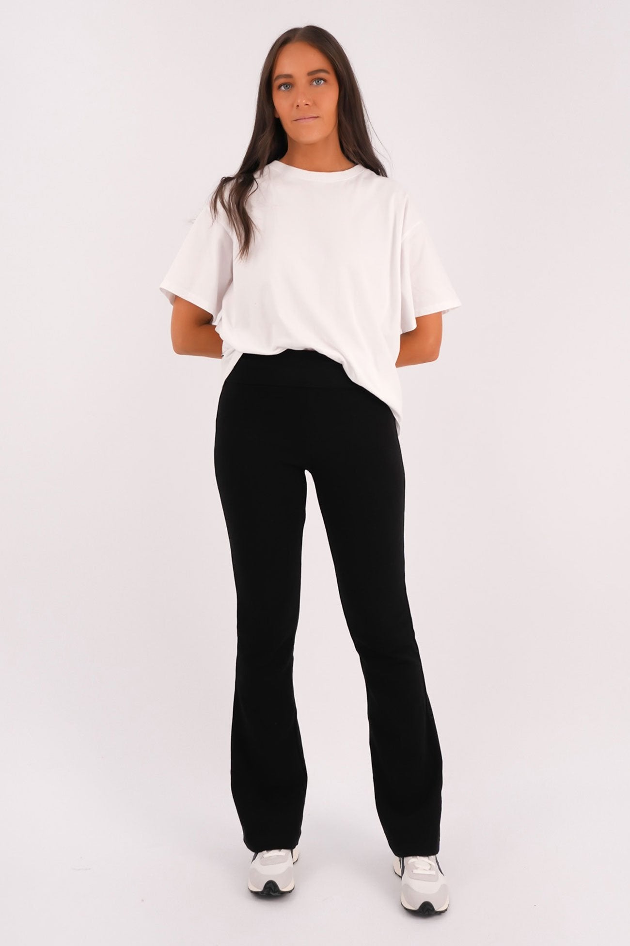 Balance Roll Waist Pant Black