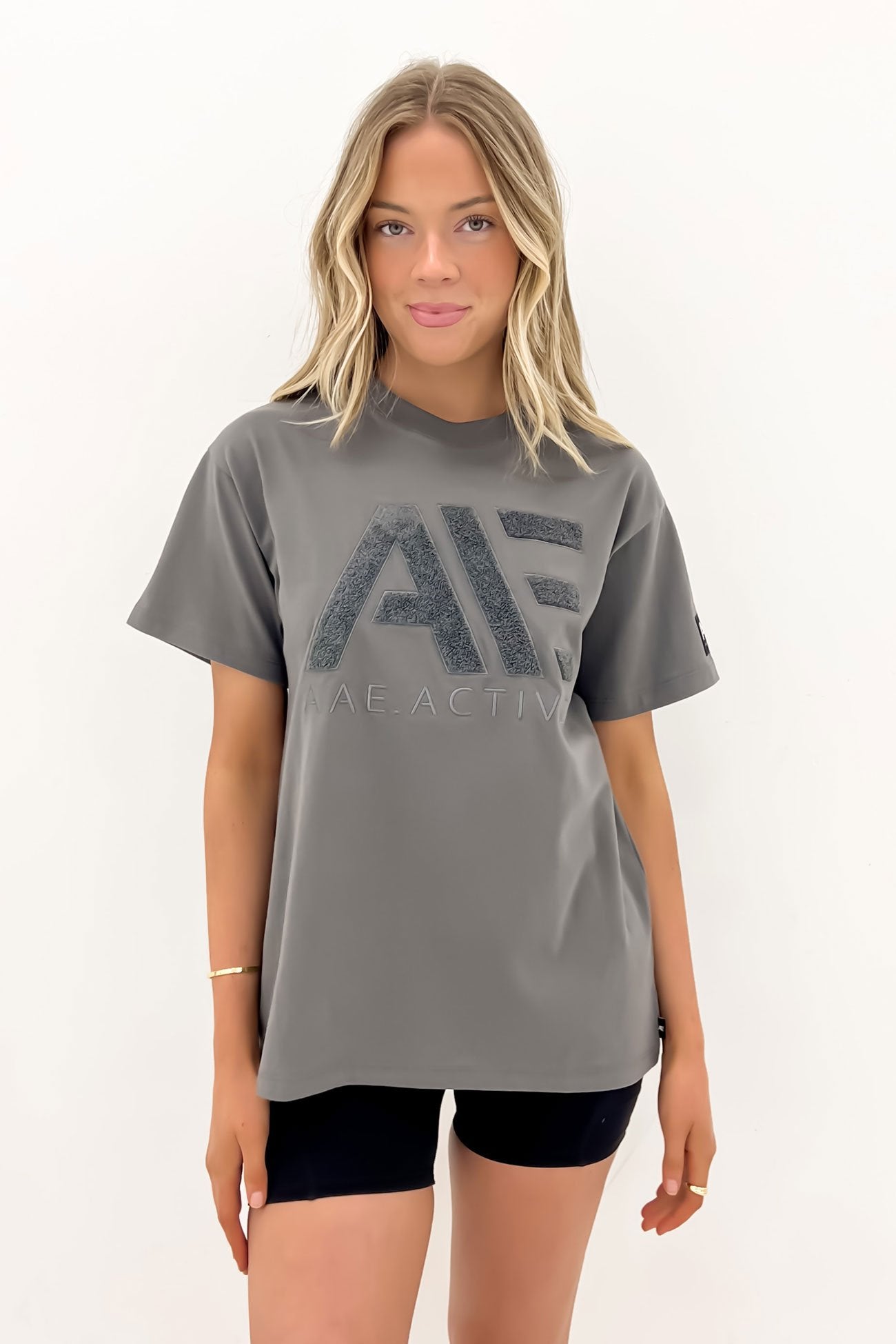 Base Active Tee Charcoal