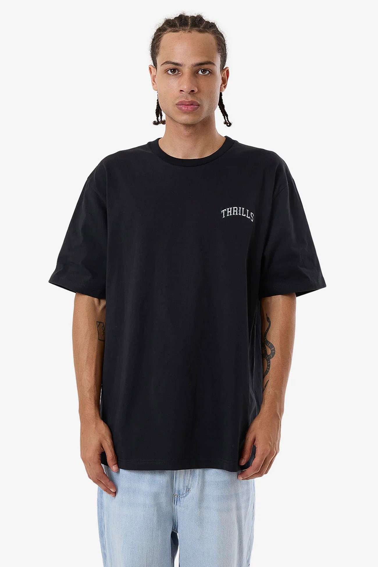 Believe Oversize Fit Tee Black