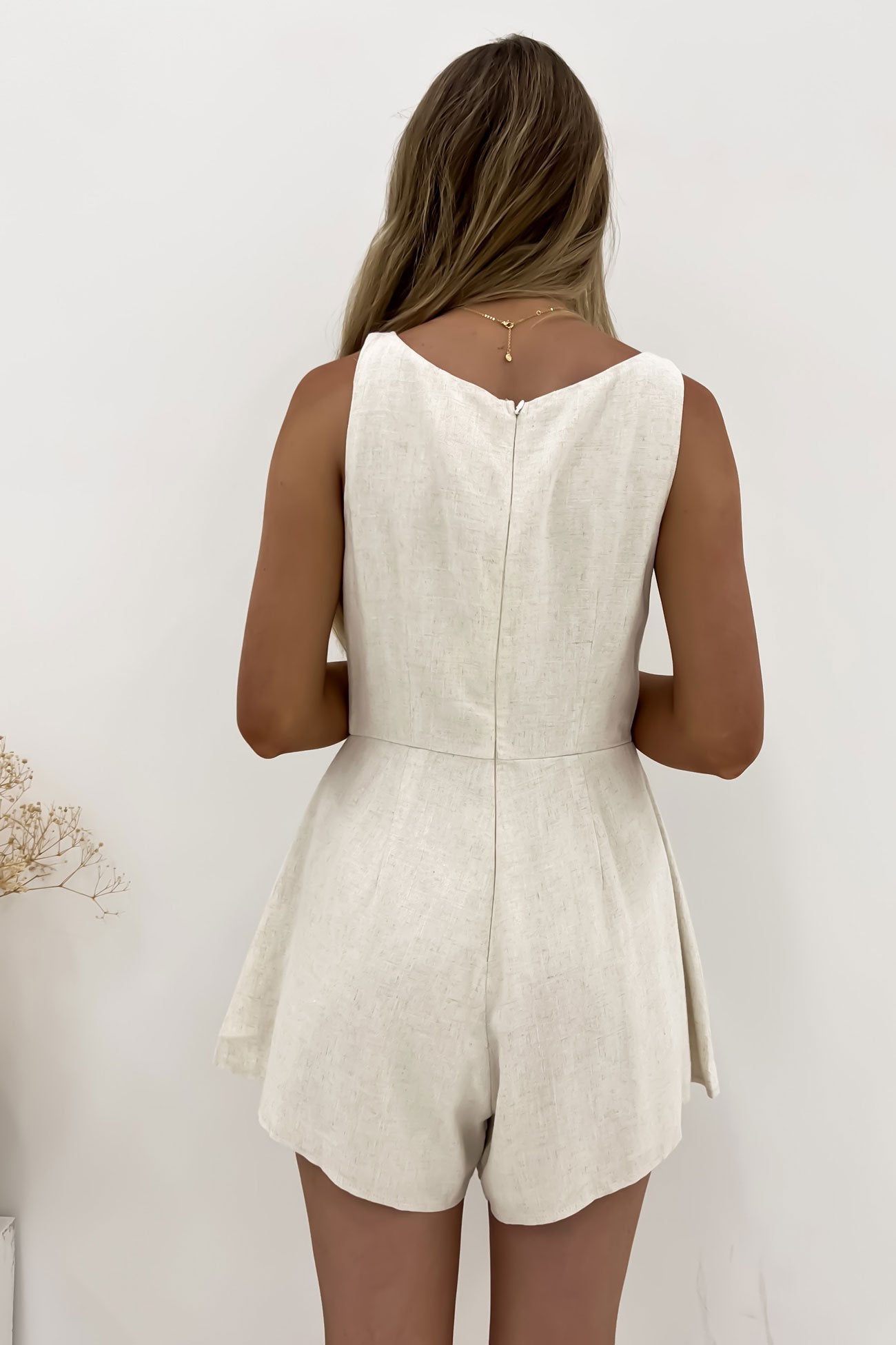 Bodhi Playsuit Oat