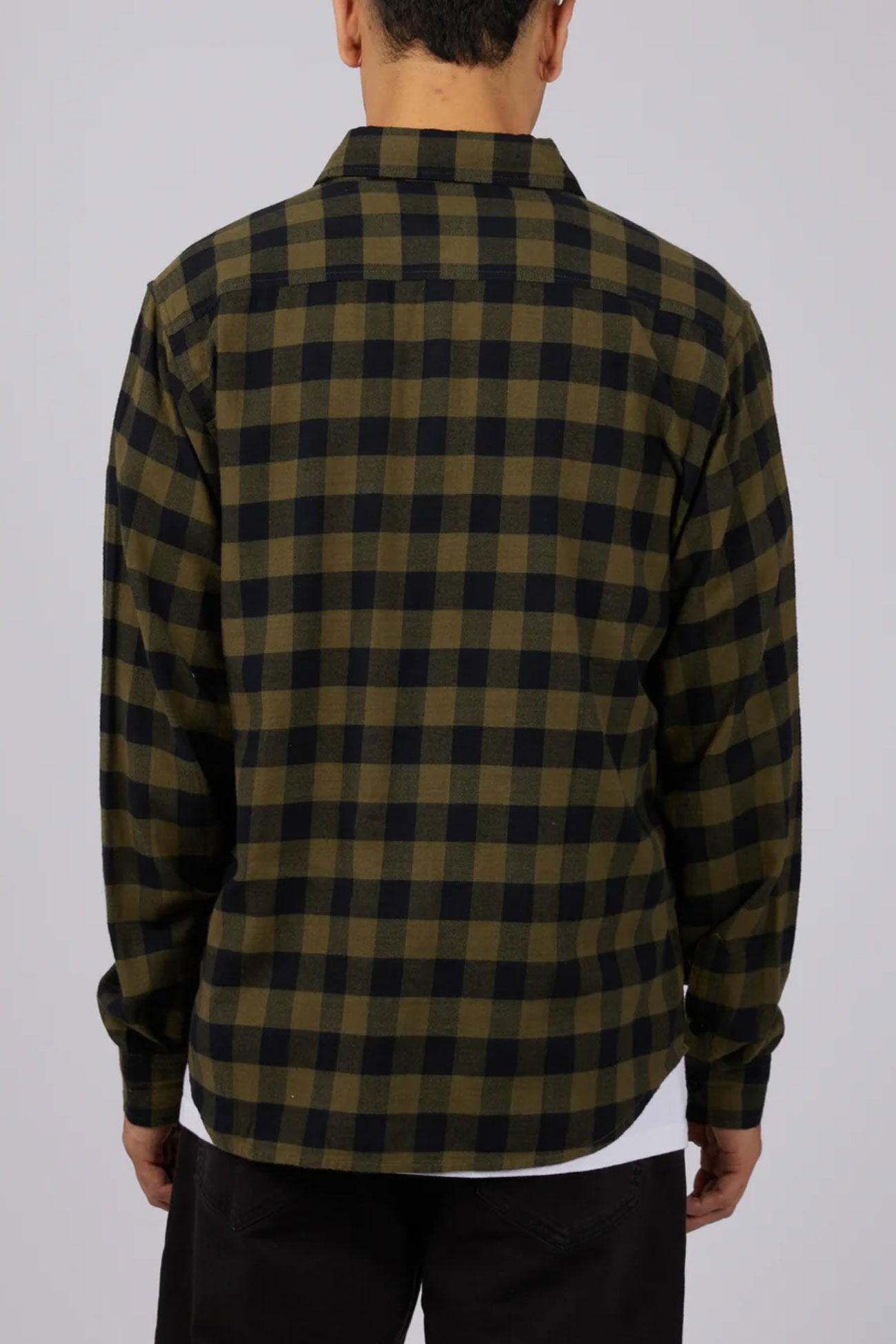 Boulder Check Shirt Khaki