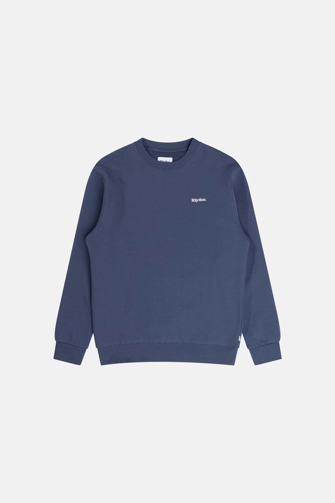 Brand Fleece Crew Navy