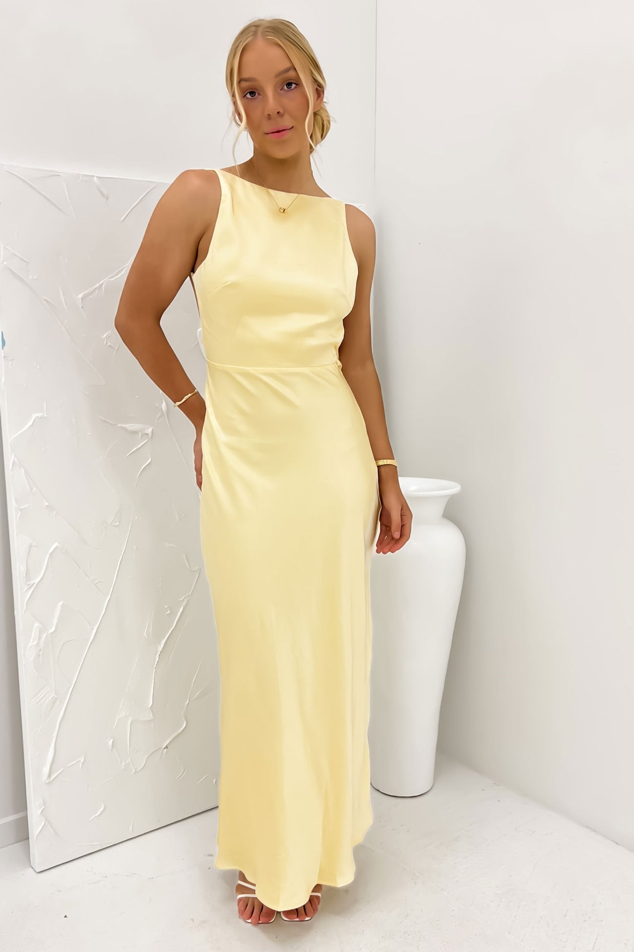 Brody Maxi Dress Yellow