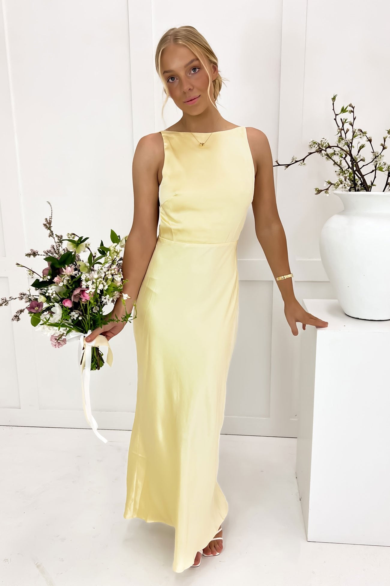 Brody Maxi Dress Yellow