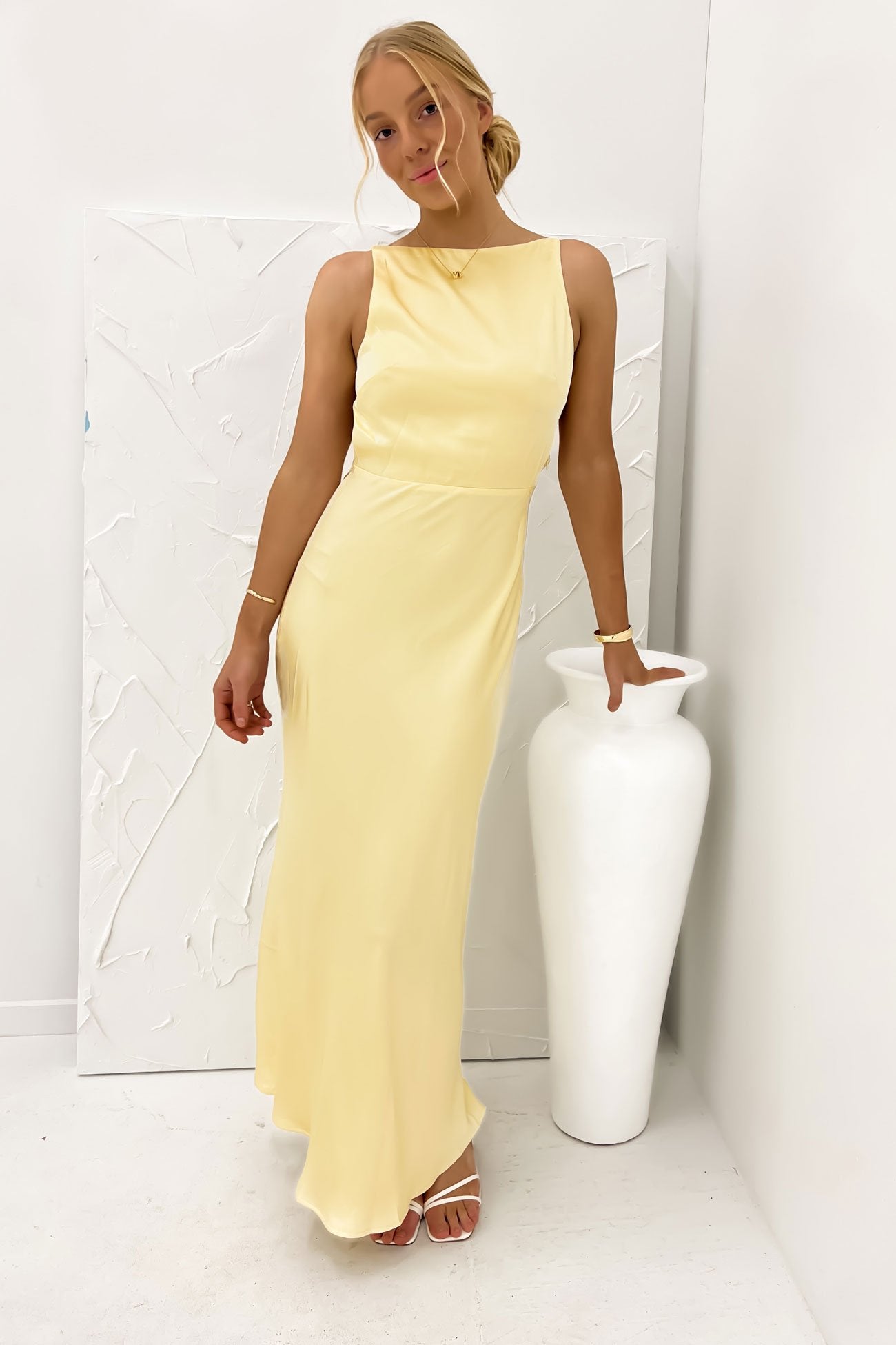 Brody Maxi Dress Yellow