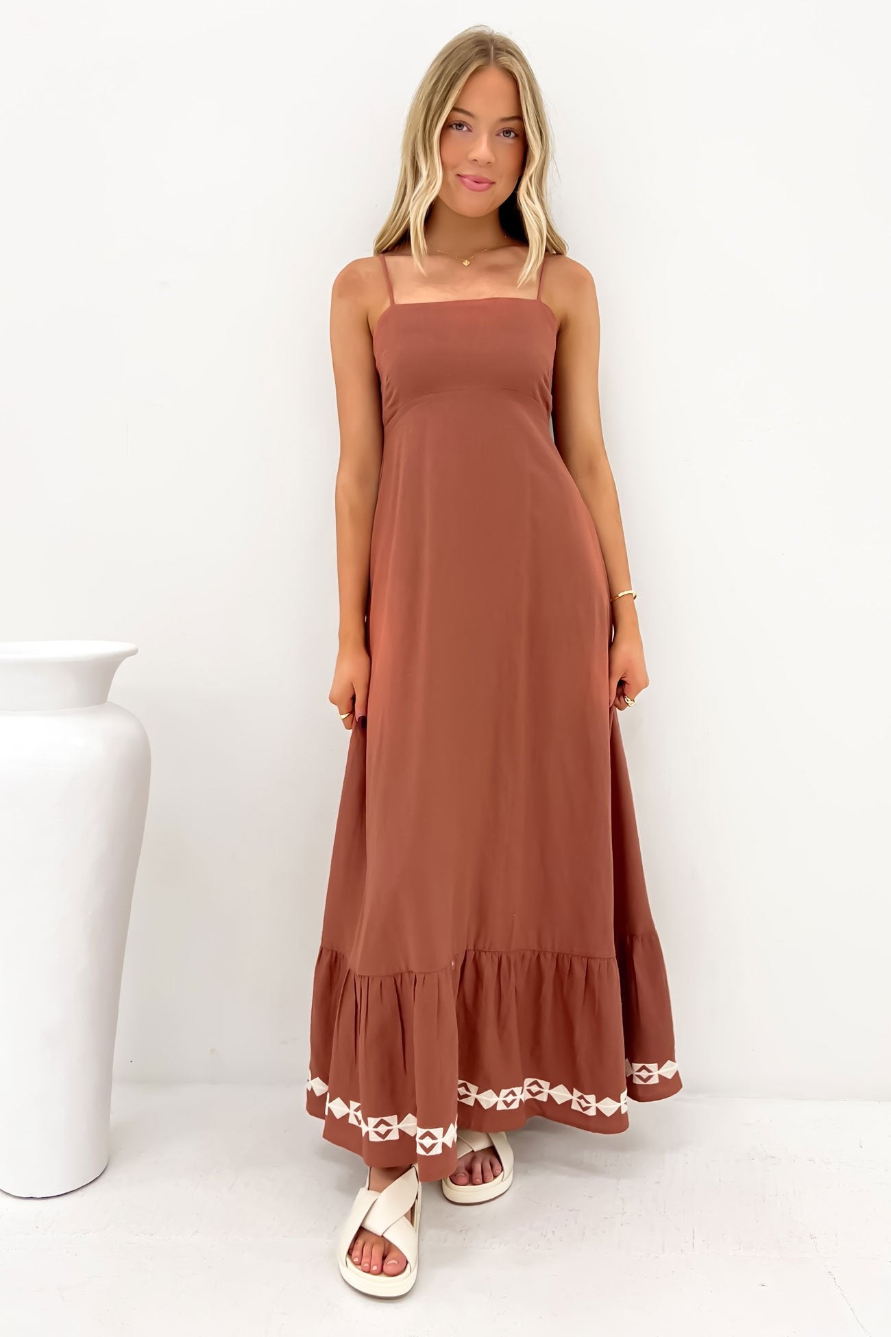 Capri Maxi Dress Clay