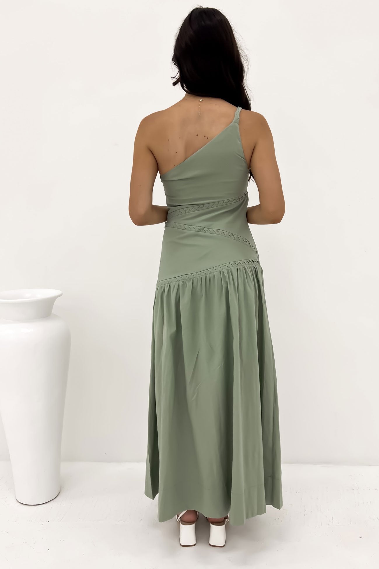 Carwyn Maxi Dress Khaki