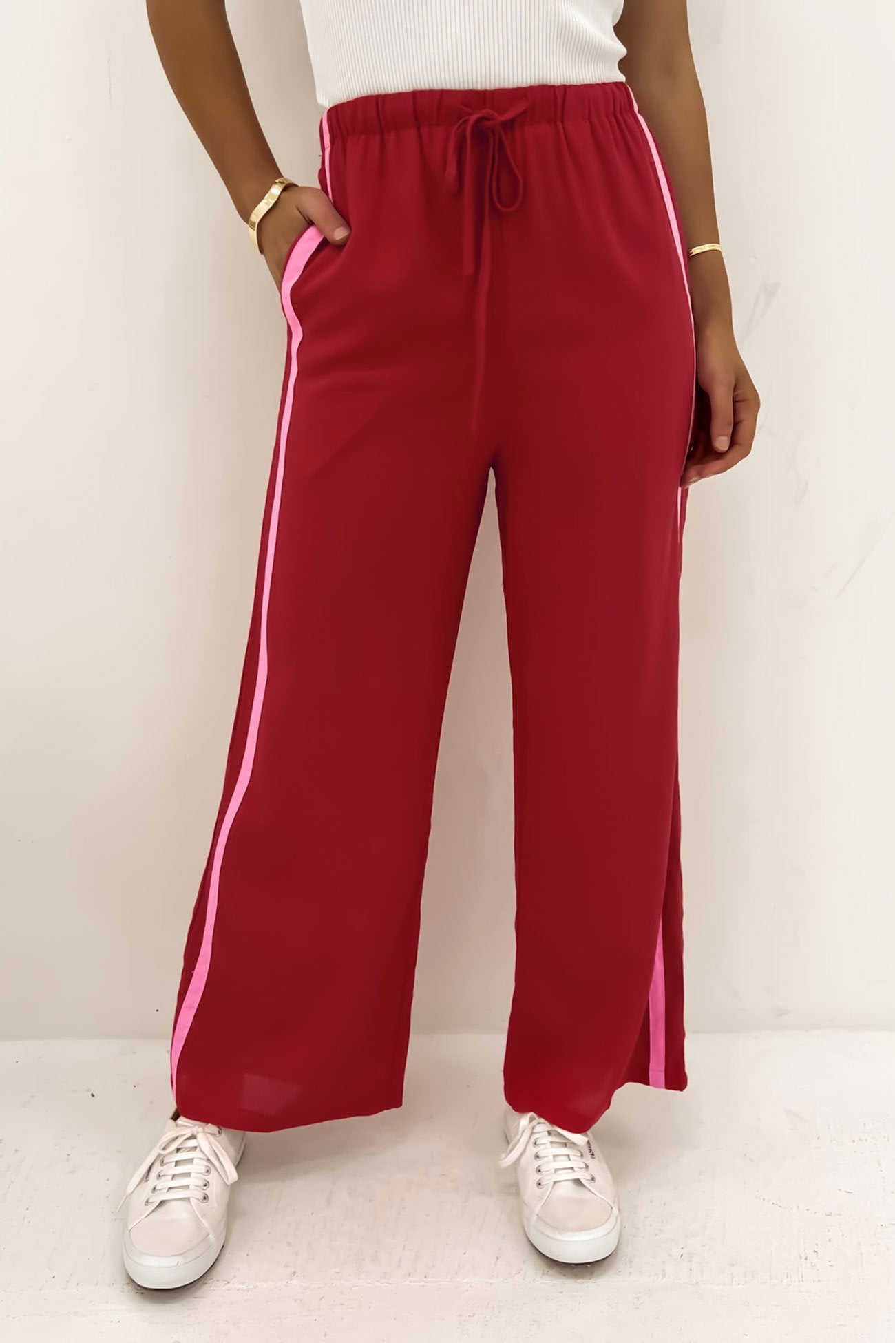 Charlotte Pant Red