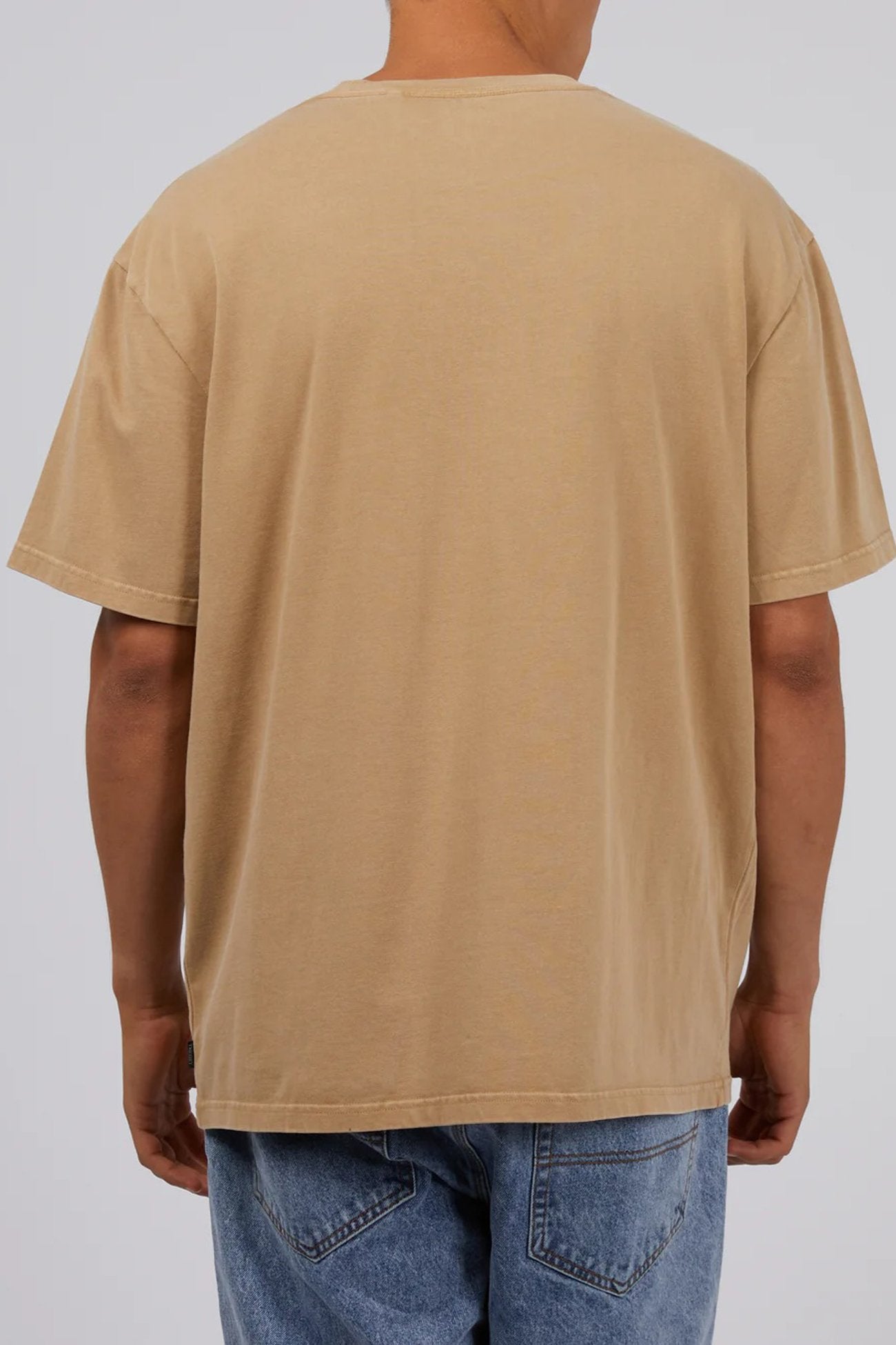 Classic Emb Tee Tan