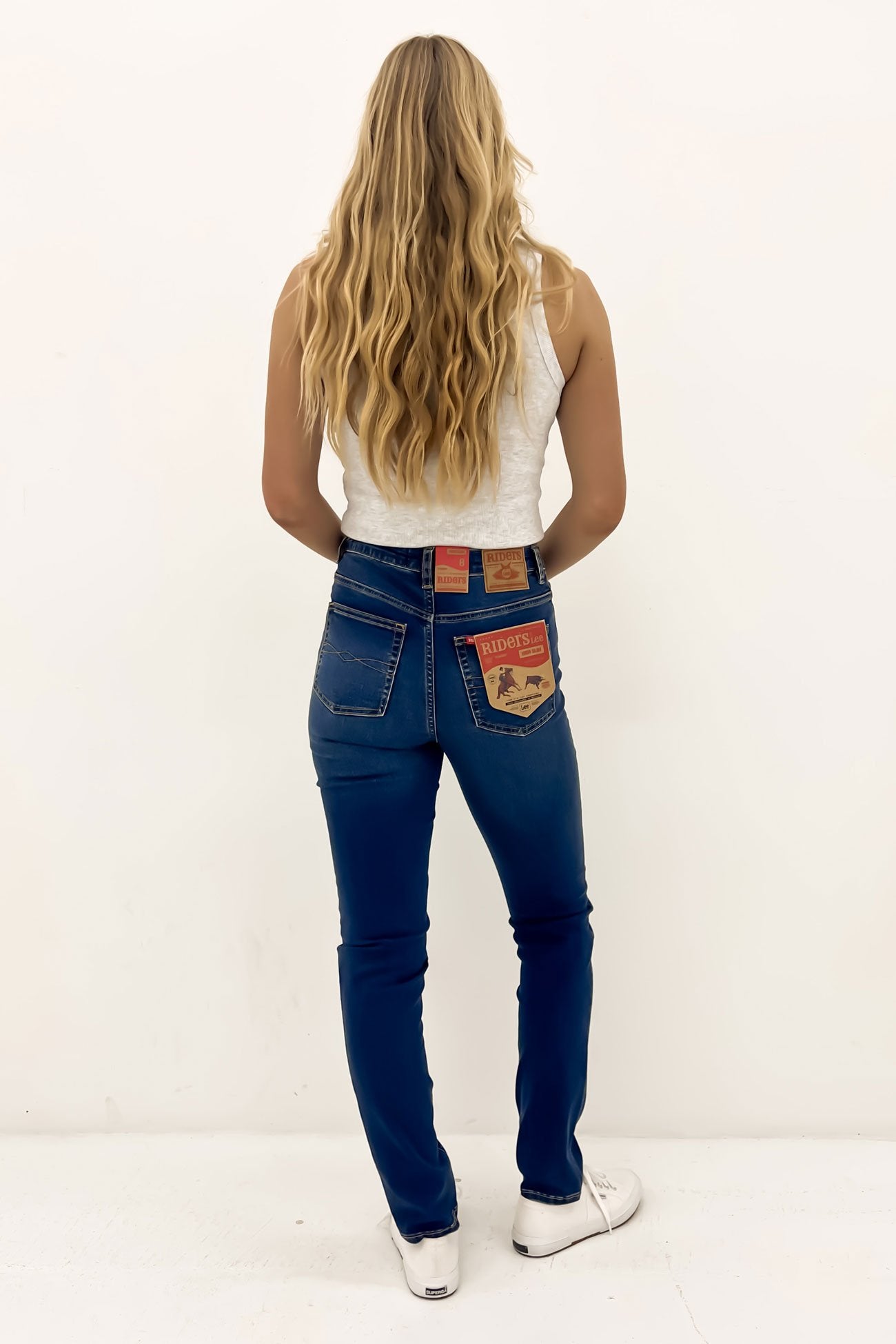 Classic High Slim Jean True Indigo