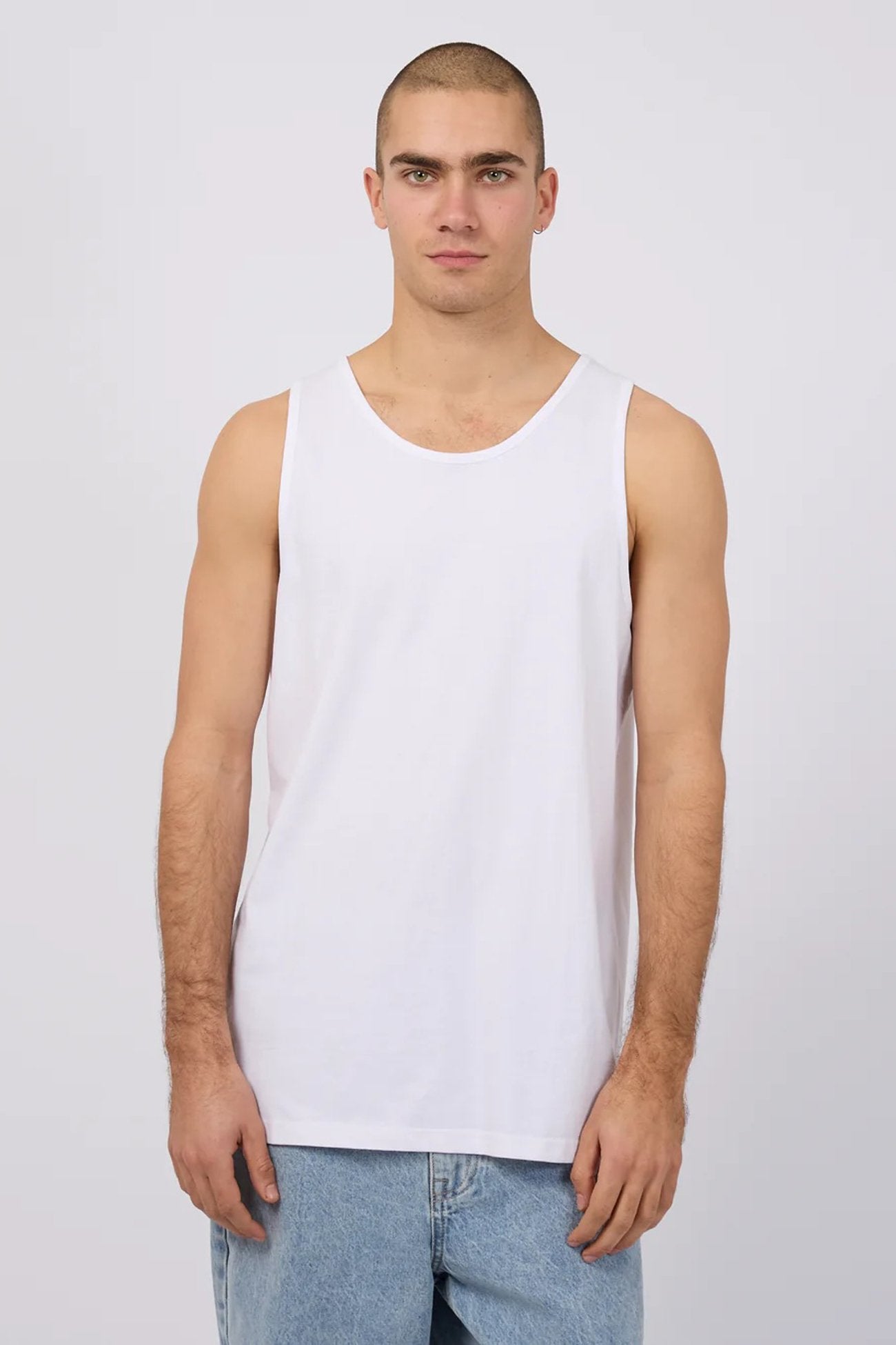 Classic Singlet White