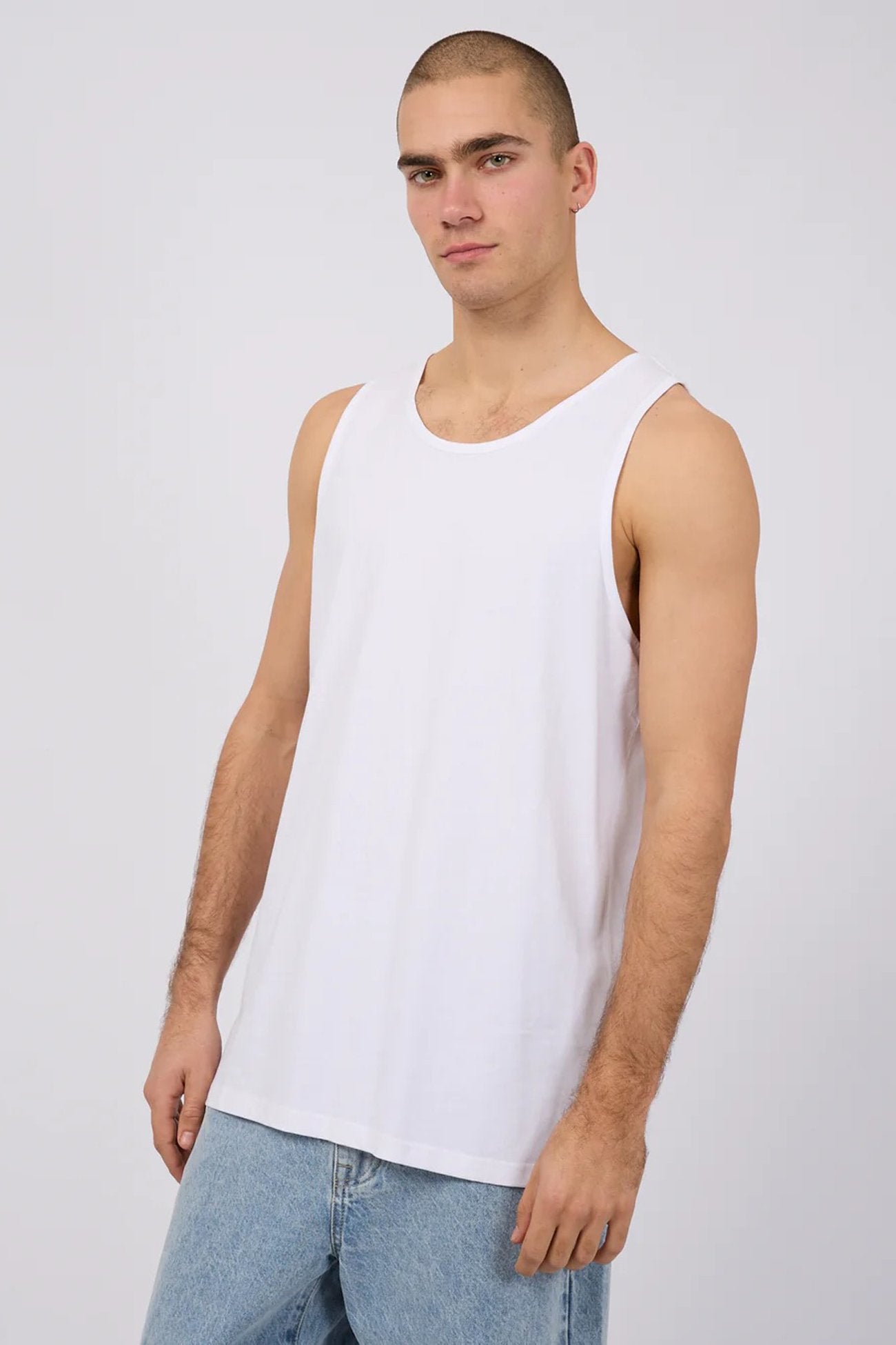 Classic Singlet White